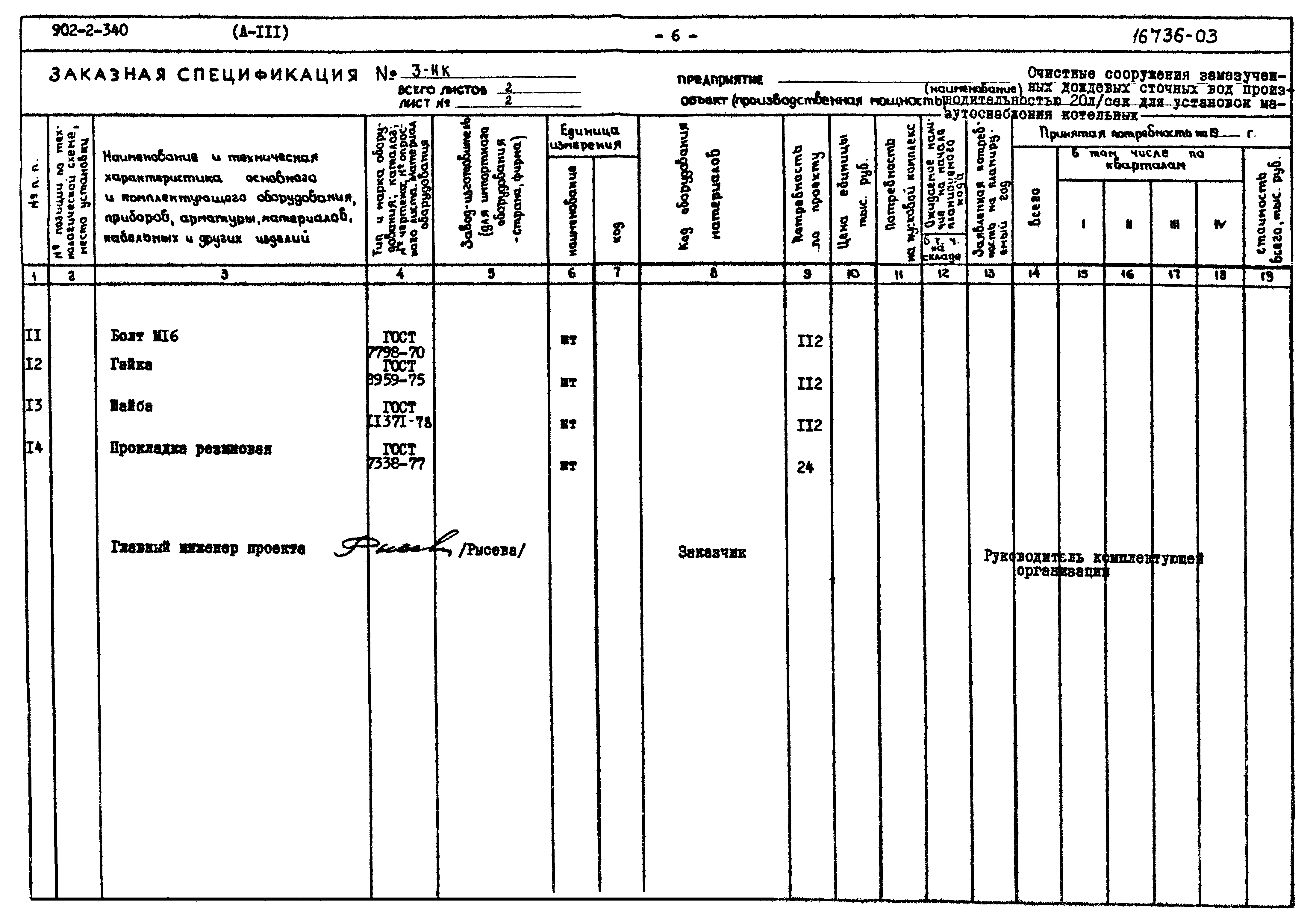 Типовой проект 902-2-340