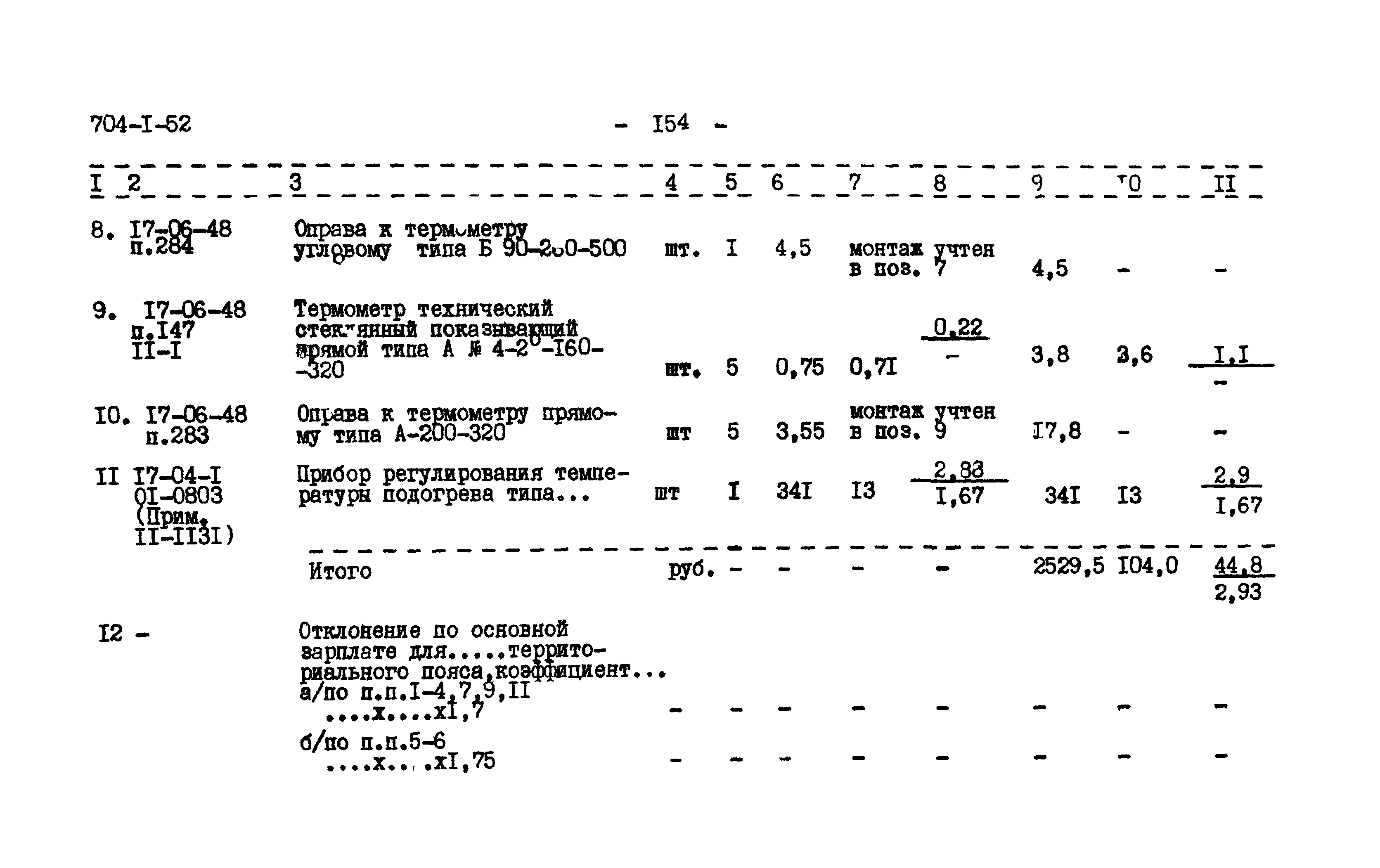 Типовой проект 704-1-52