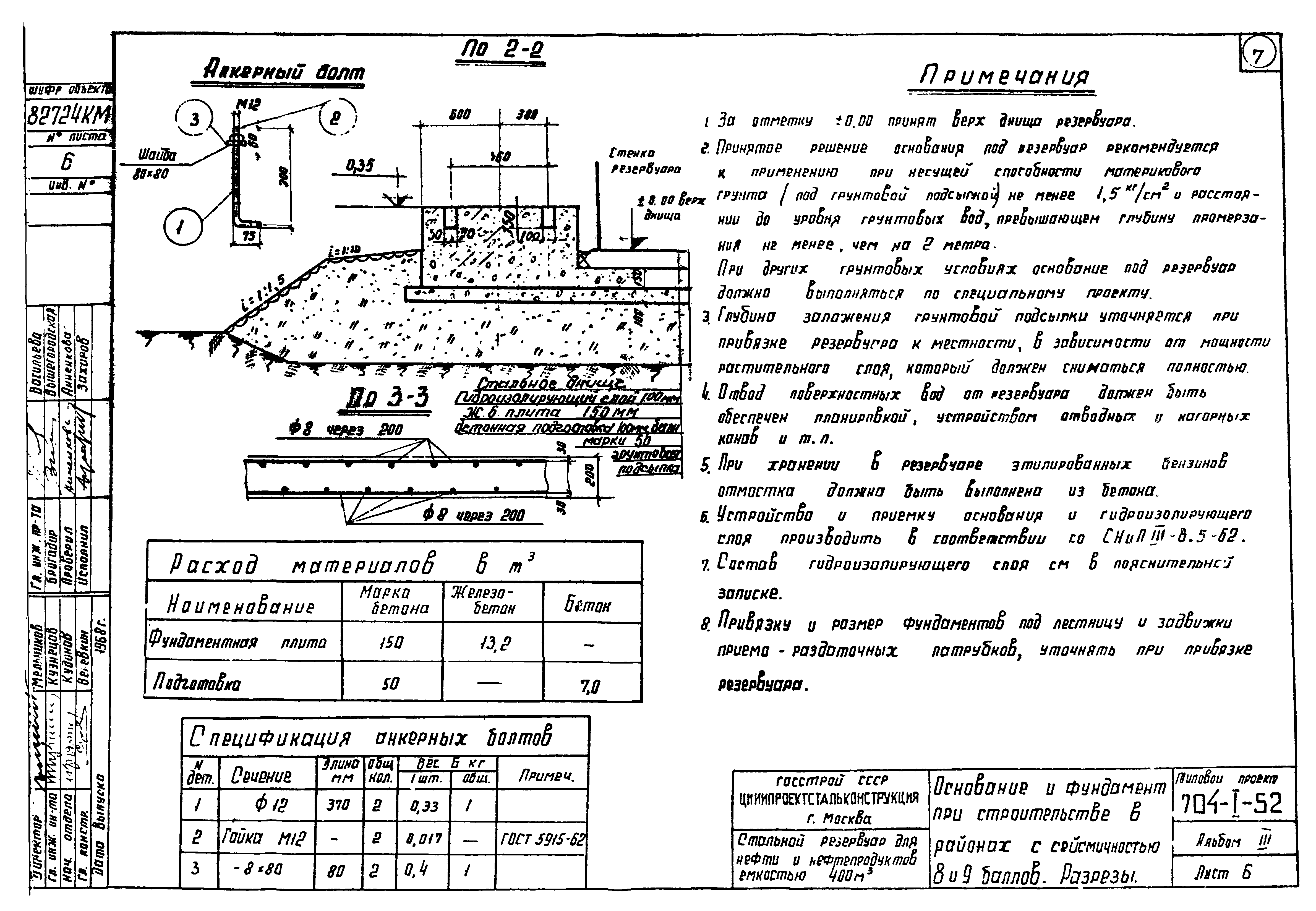 Типовой проект 704-1-52