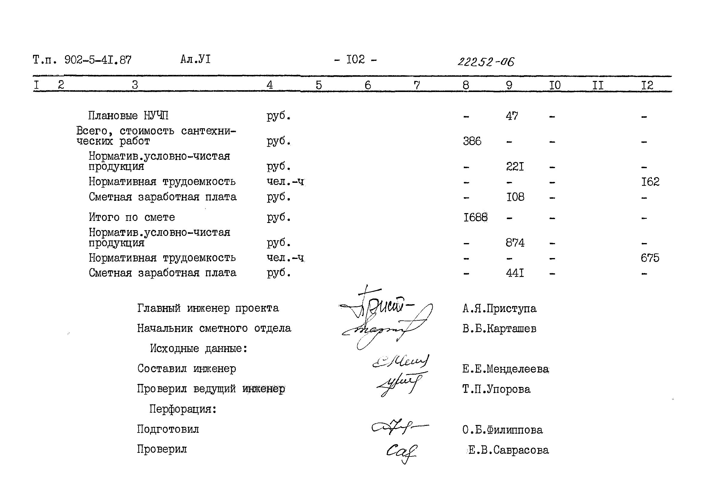 Типовой проект 902-5-41.87