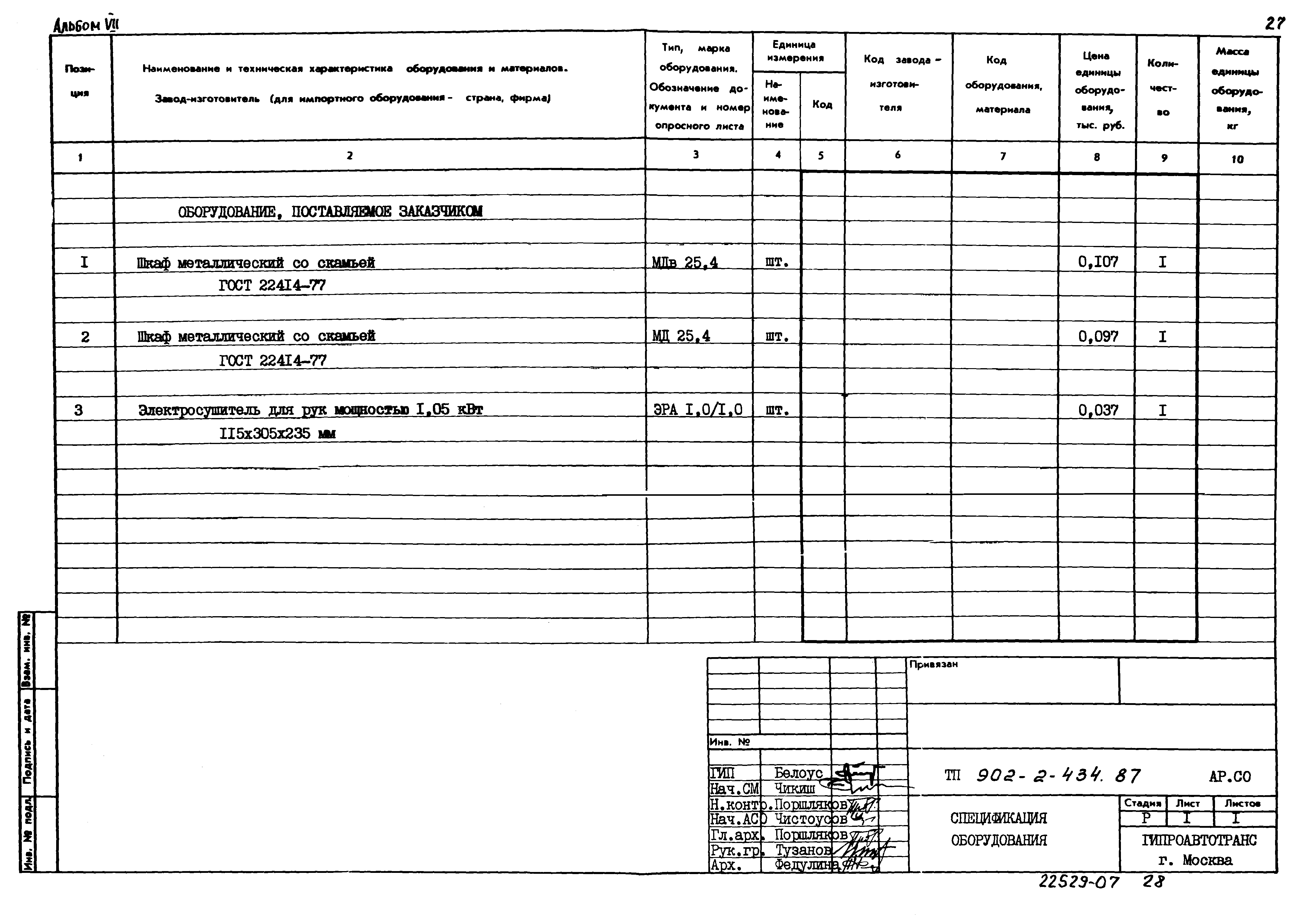 Типовой проект 902-2-435.87