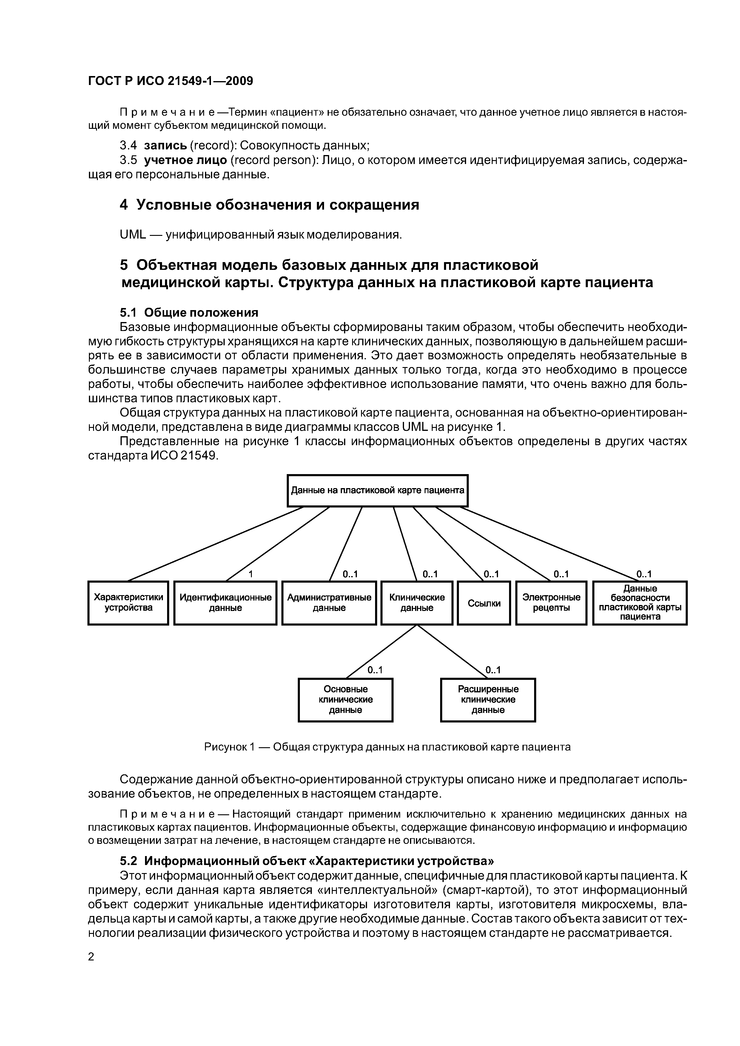 ГОСТ Р ИСО 21549-1-2009