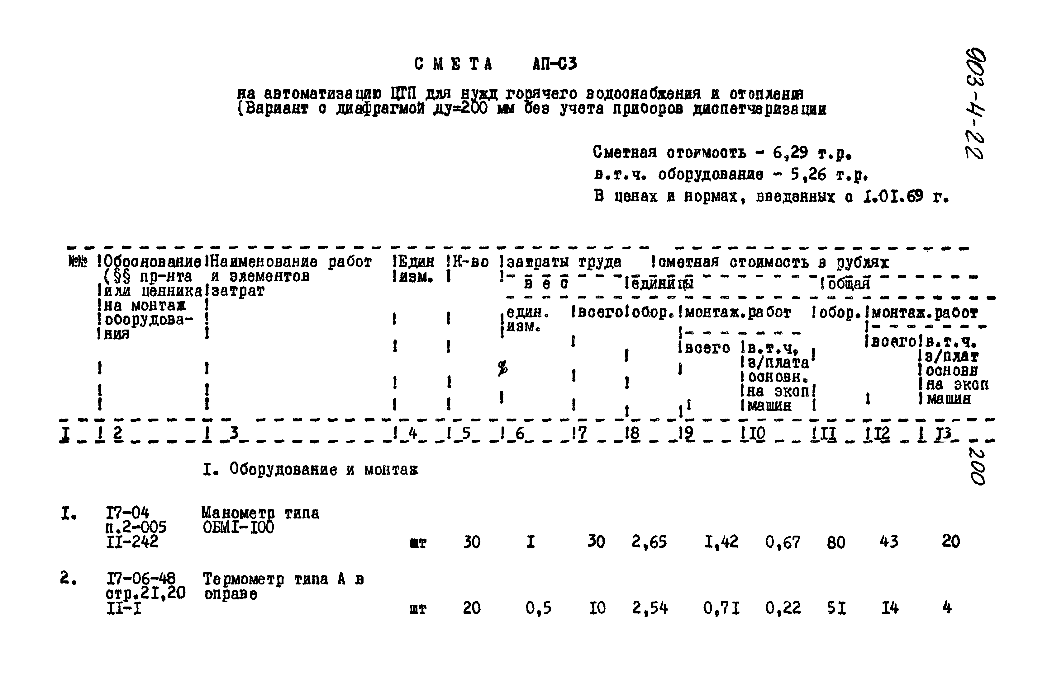 Типовой проект 903-4-22