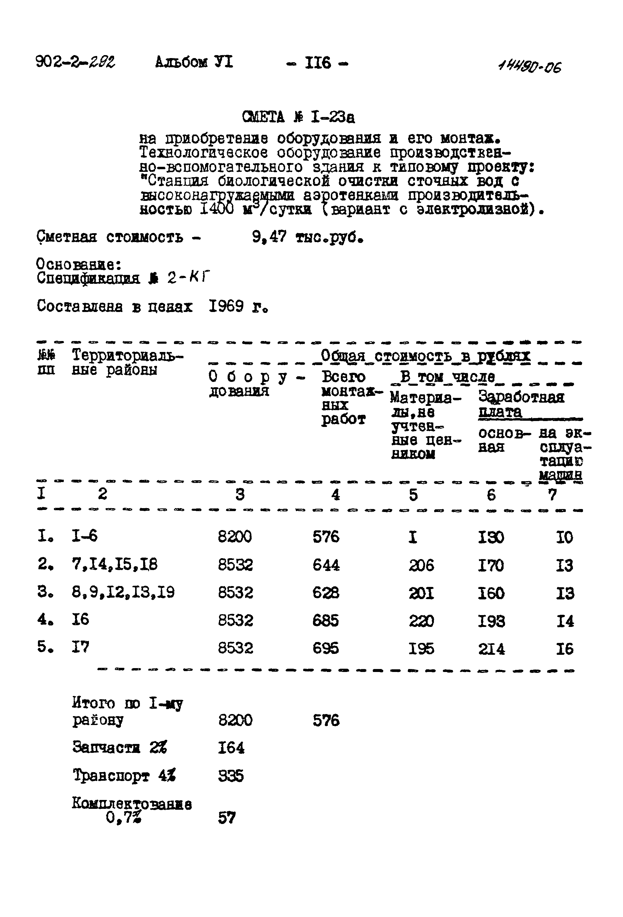 Типовой проект 902-2-292