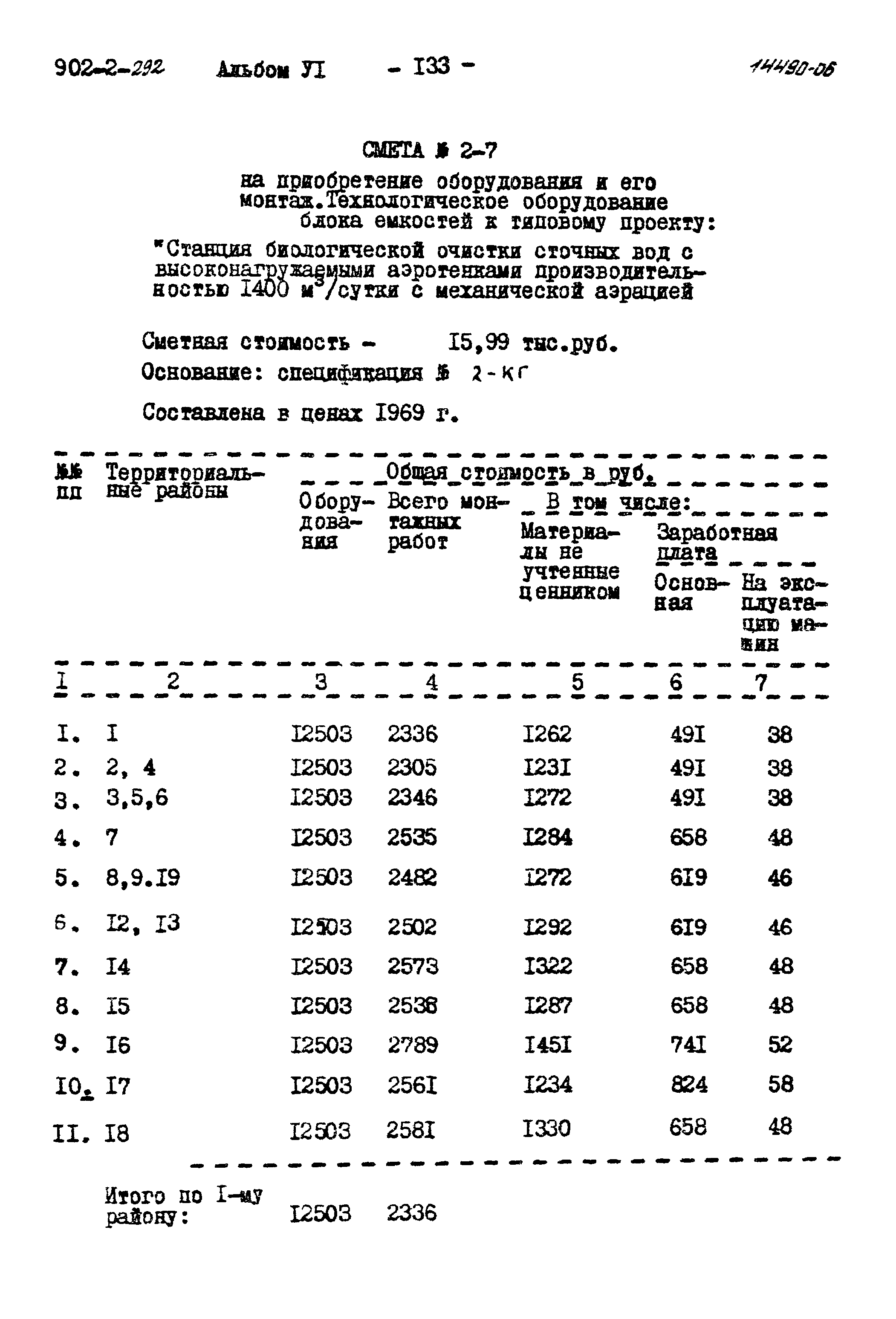 Типовой проект 902-2-292