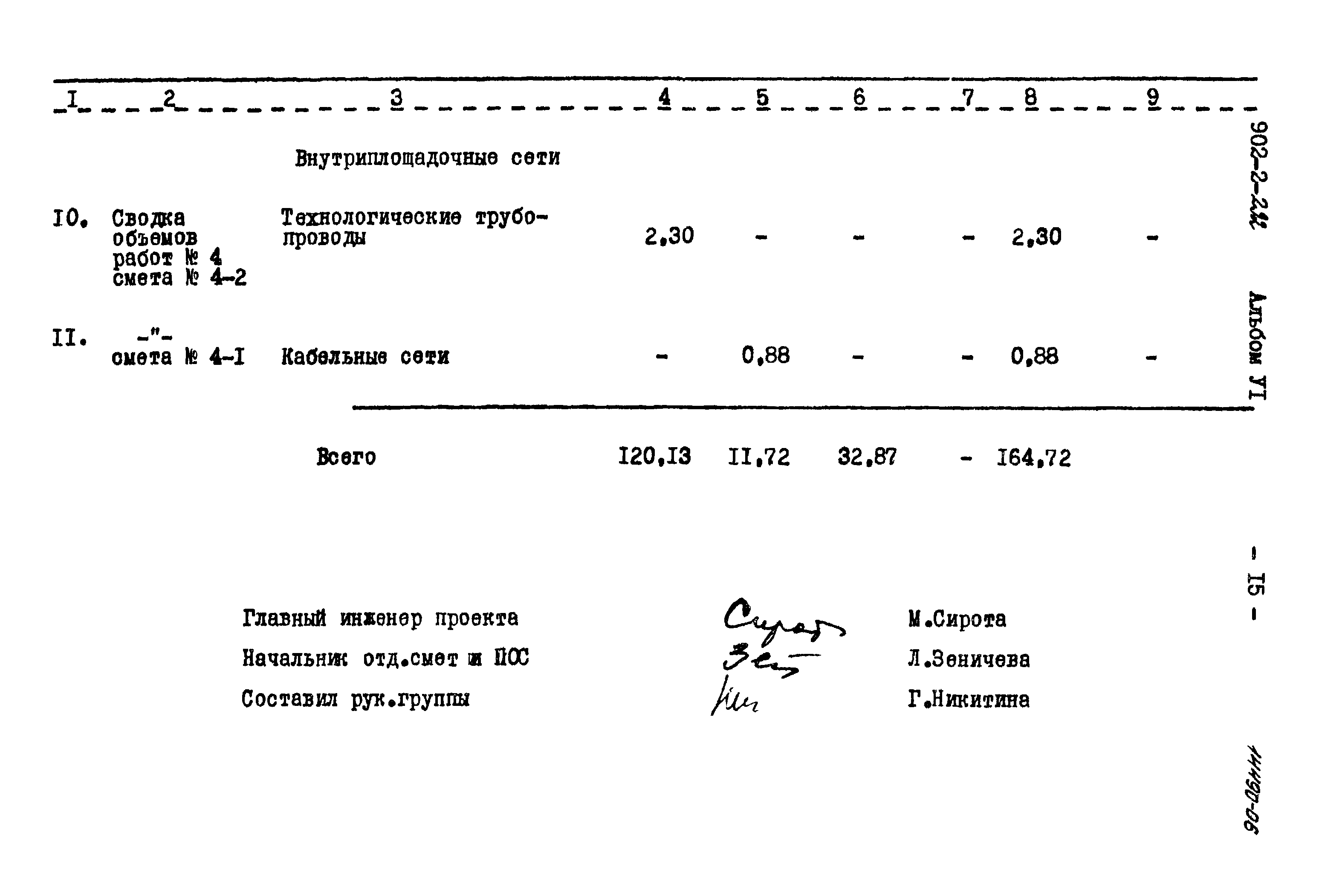 Типовой проект 902-2-292