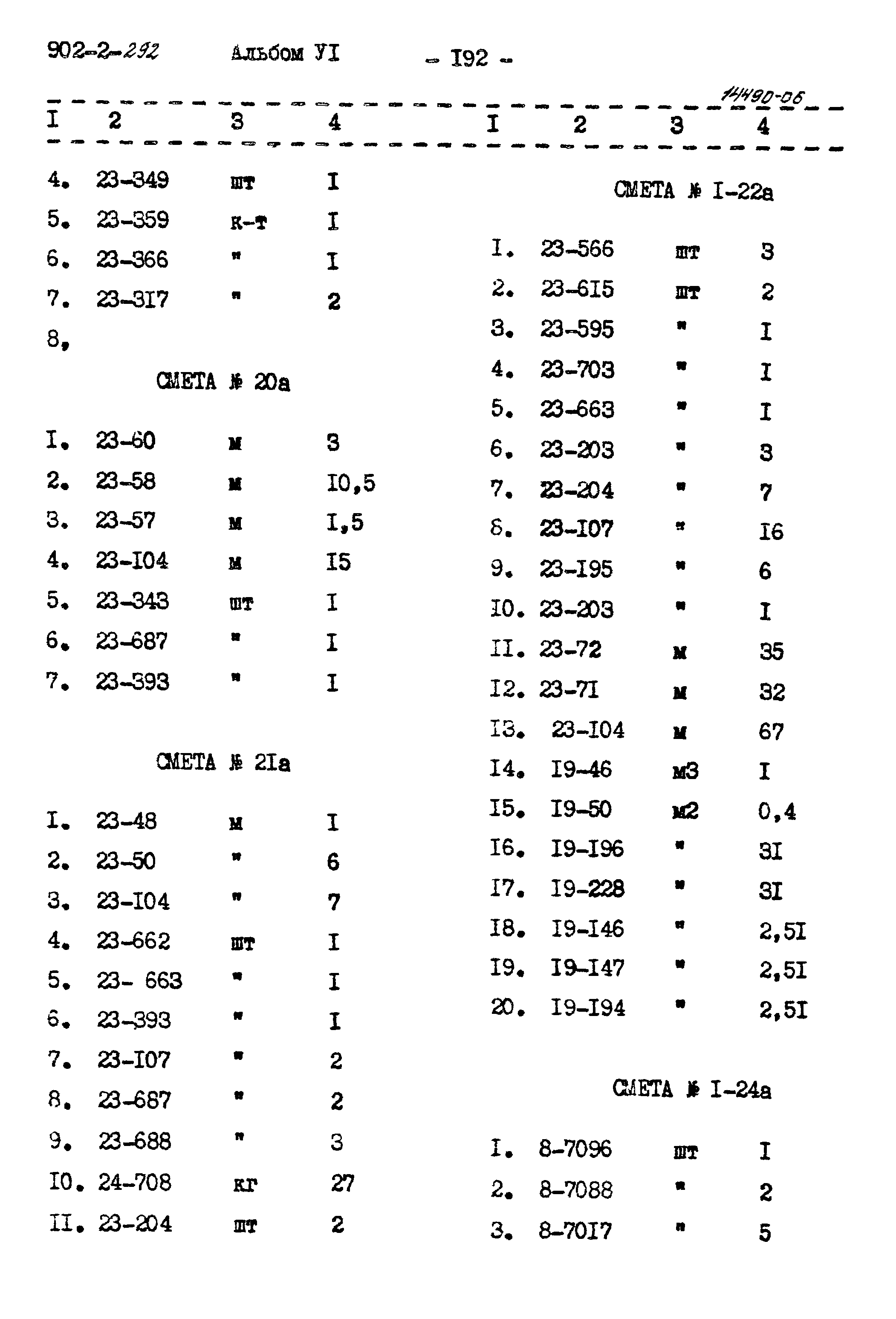 Типовой проект 902-2-292