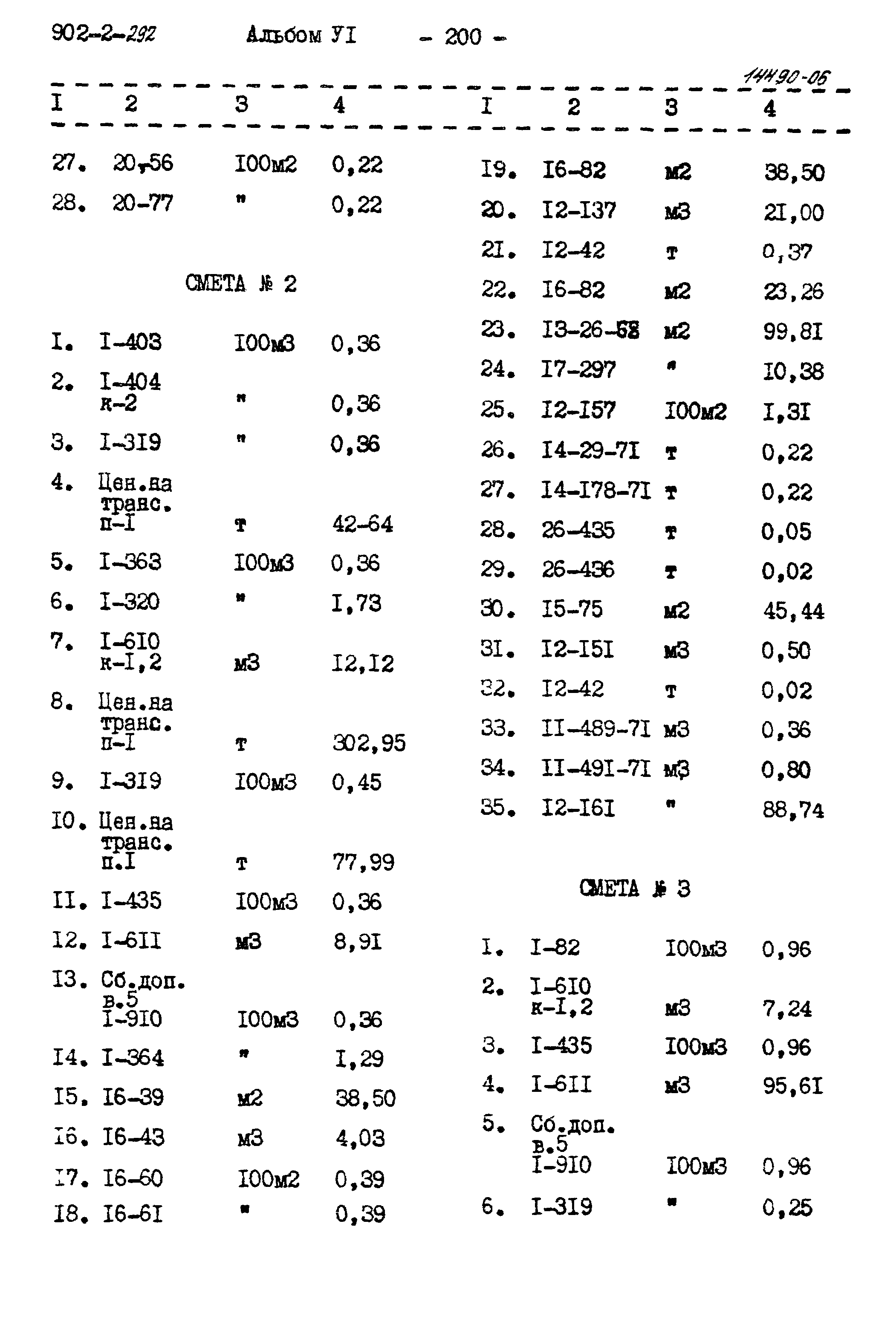 Типовой проект 902-2-292