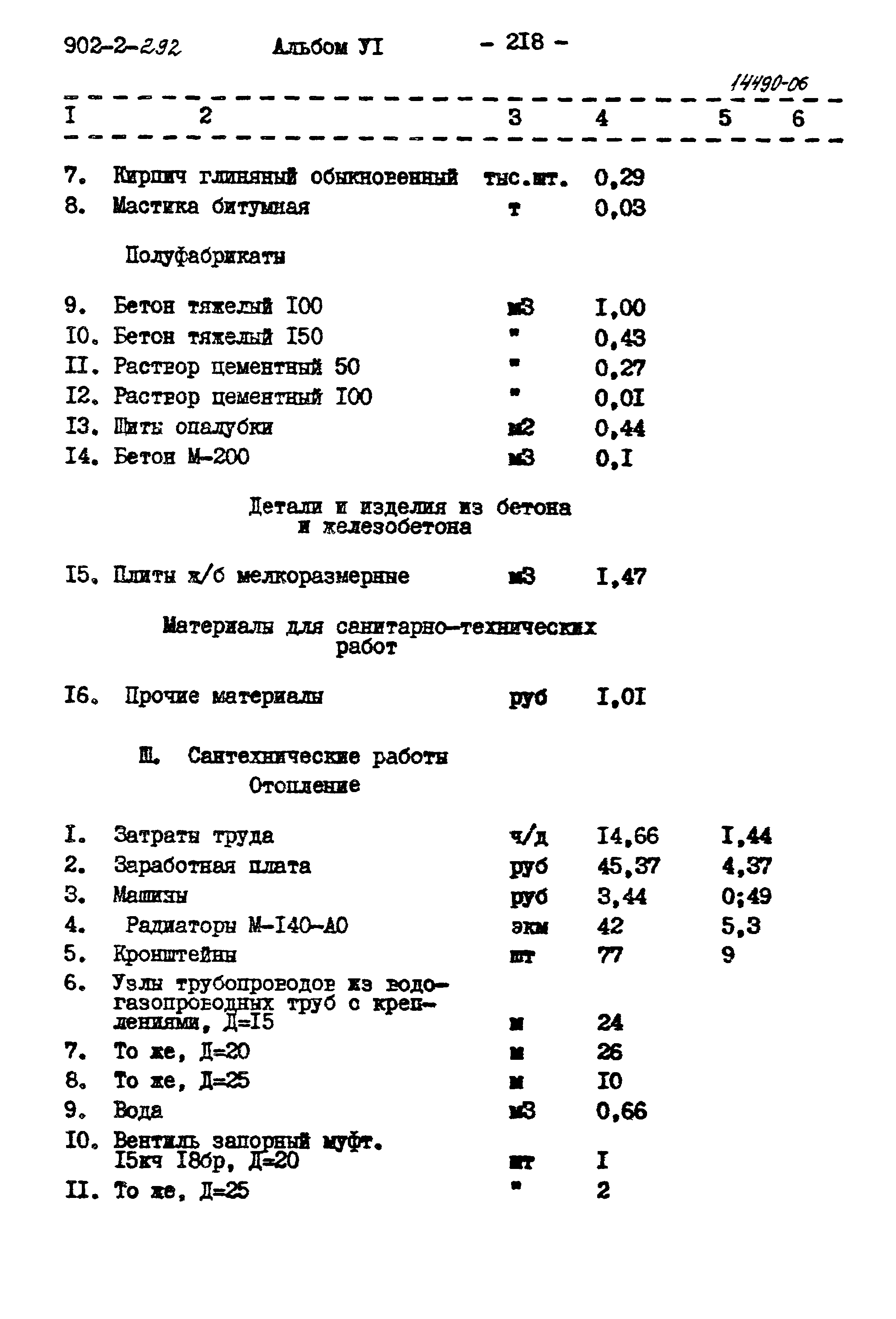 Типовой проект 902-2-292