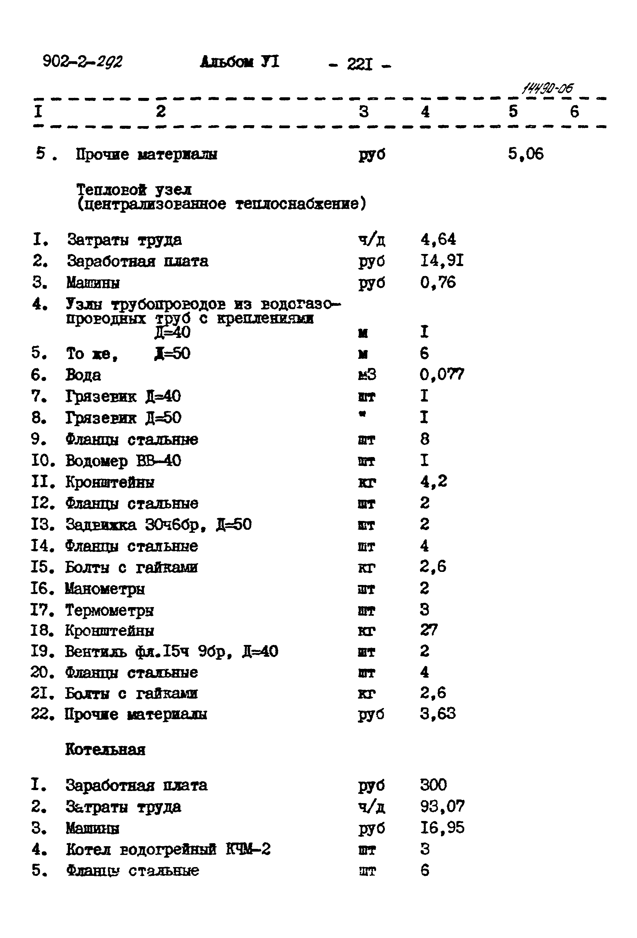 Типовой проект 902-2-292