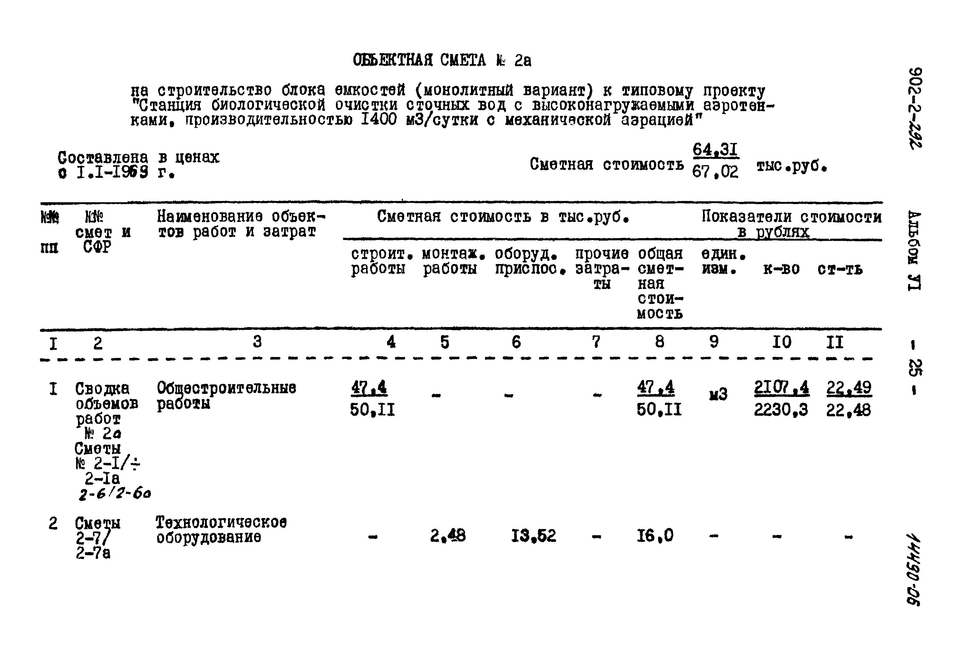 Типовой проект 902-2-292