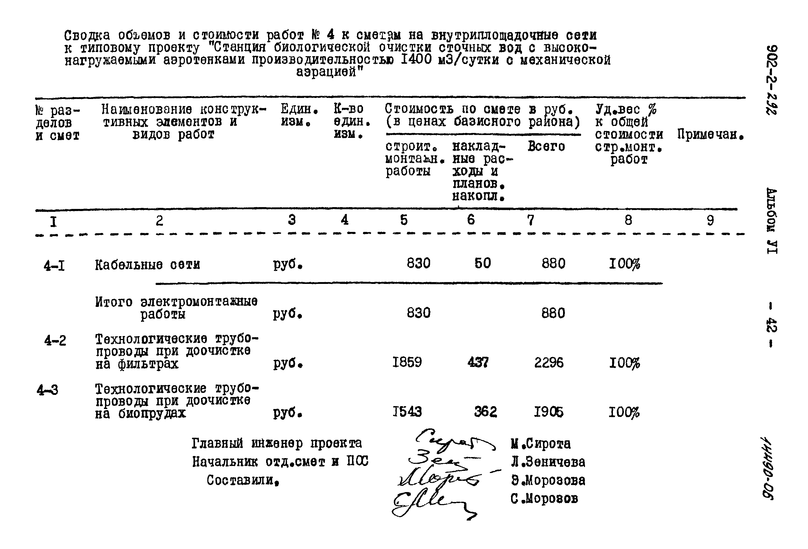 Типовой проект 902-2-292