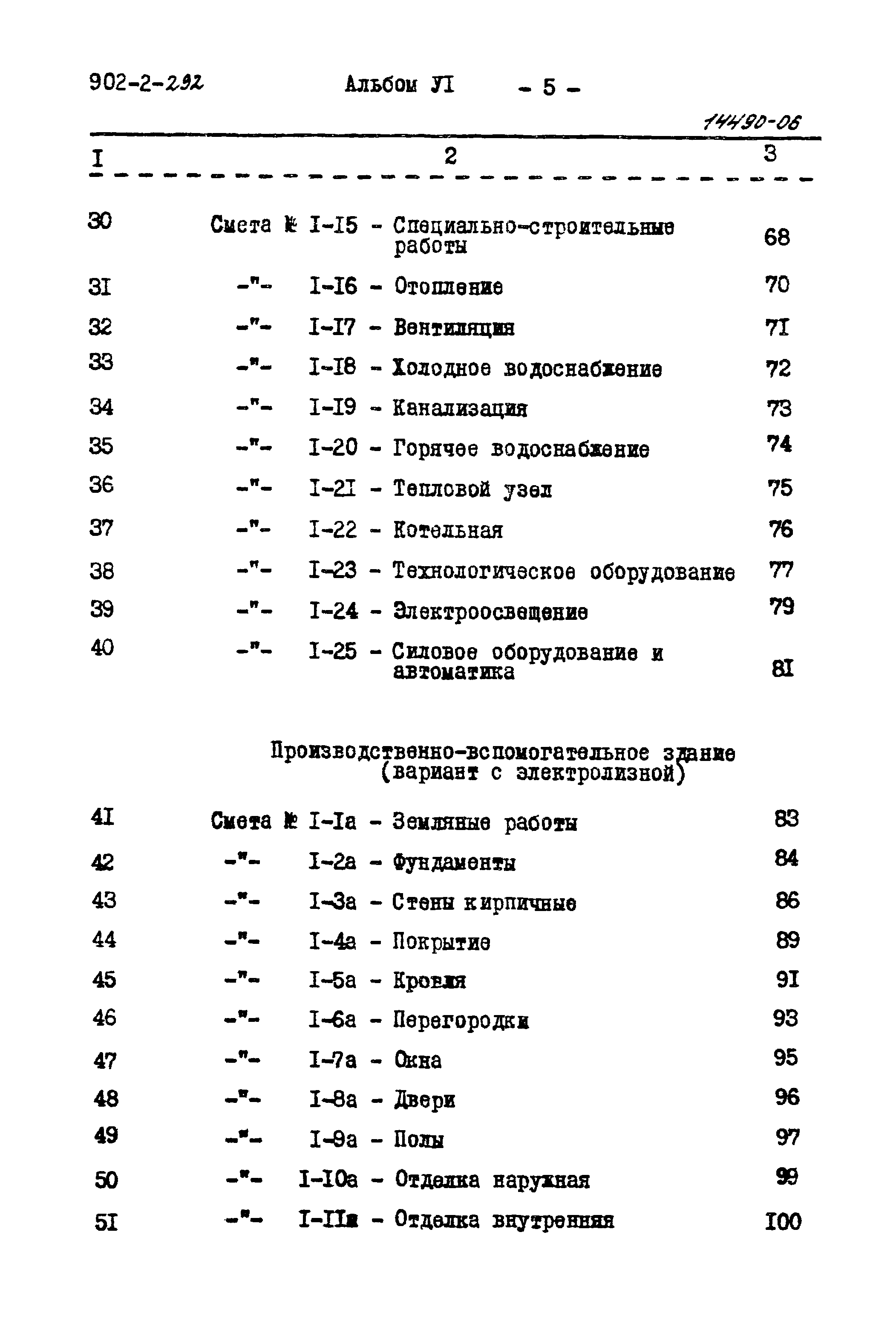 Типовой проект 902-2-292