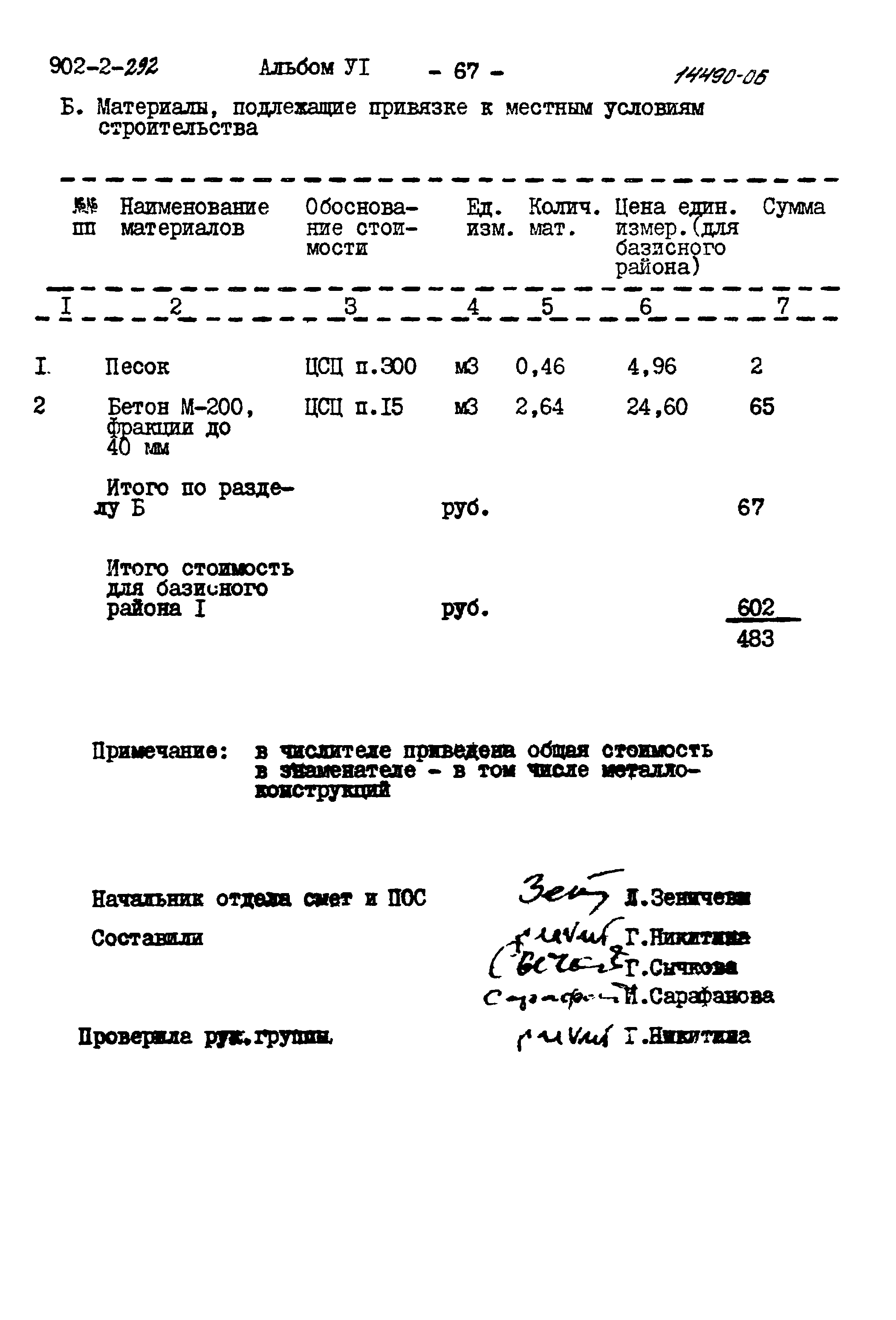 Типовой проект 902-2-292