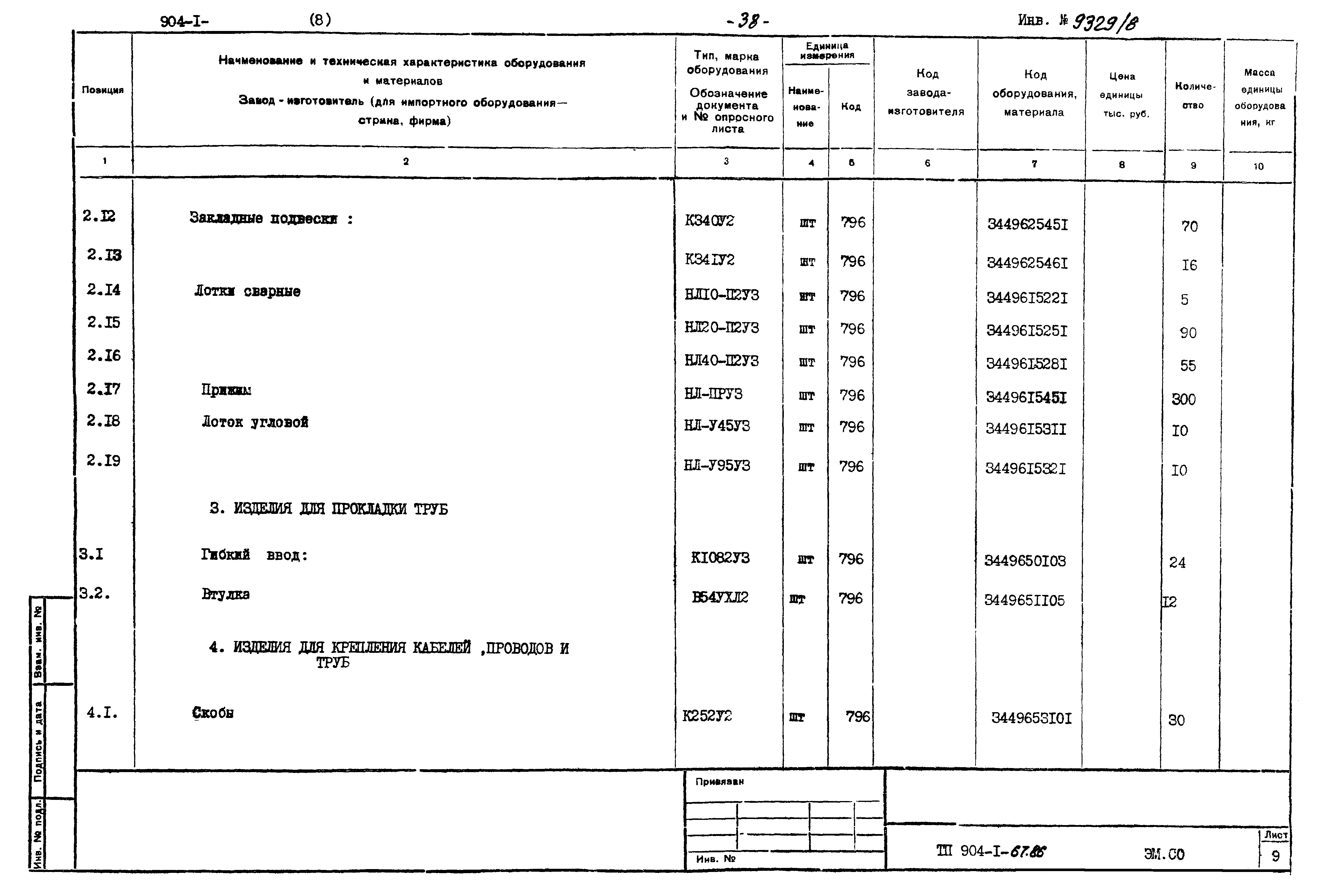 Типовой проект 904-1-67.88