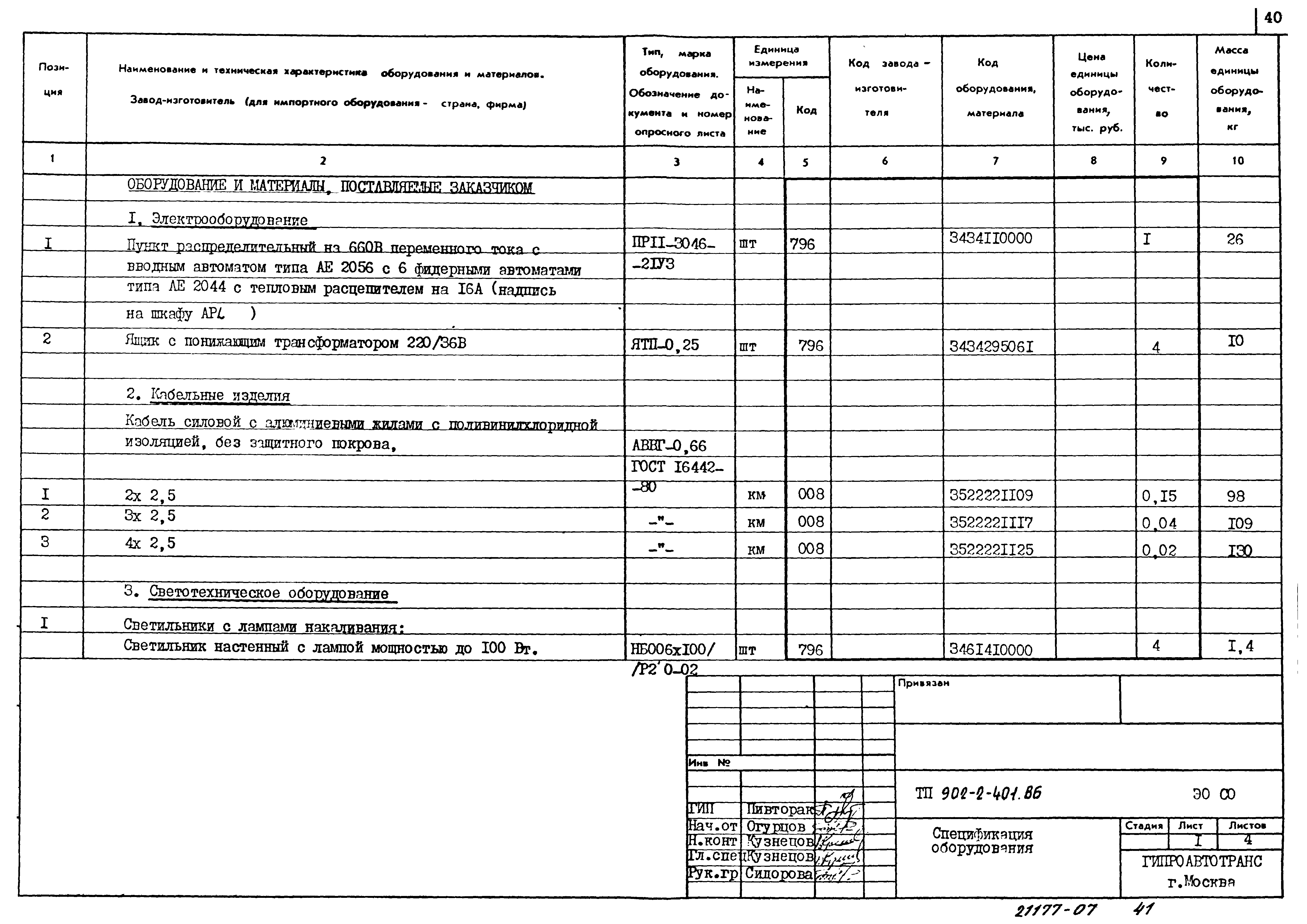 Типовой проект 902-2-402.86