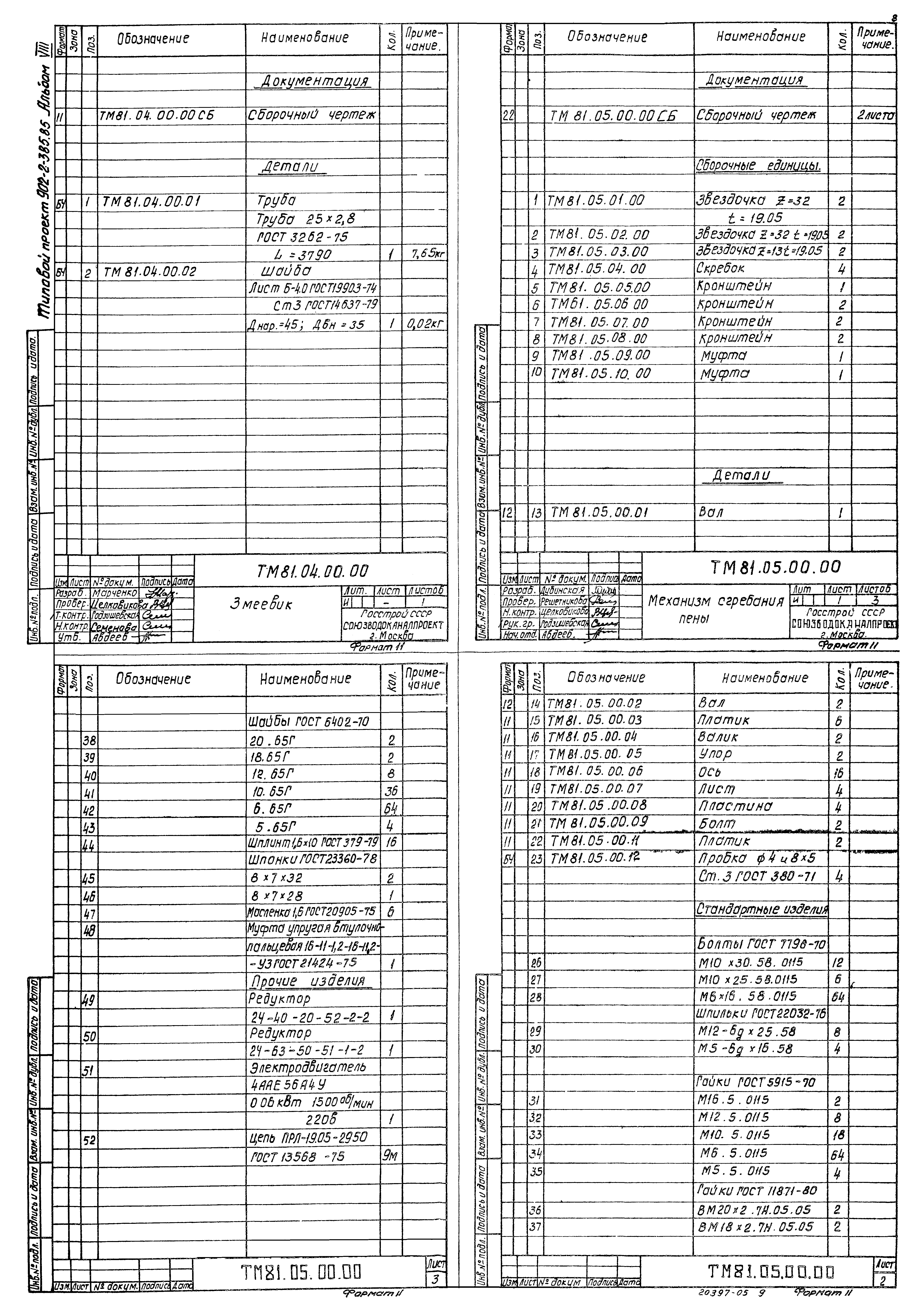 Типовой проект 902-2-385.85