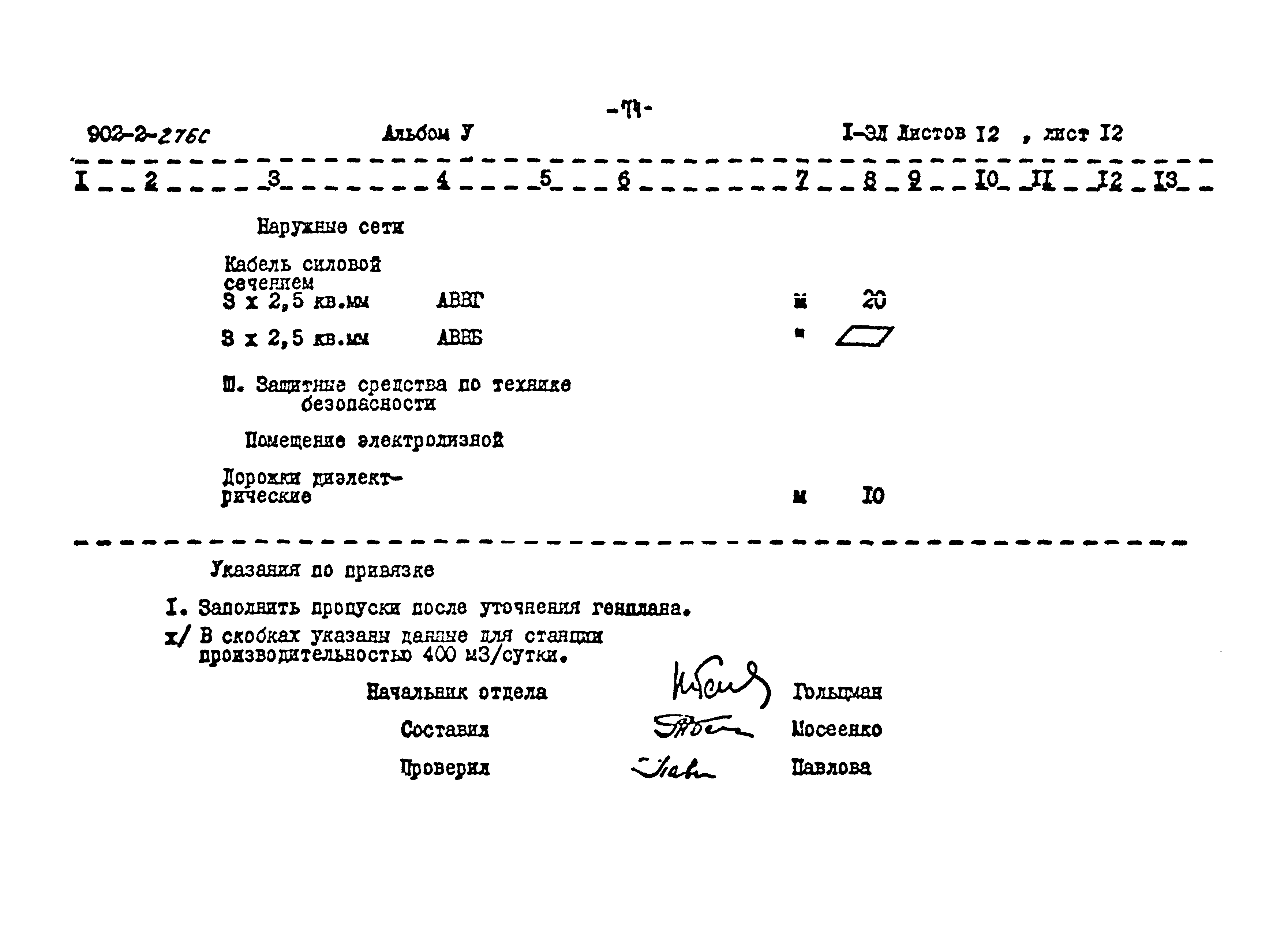 Типовой проект 902-2-275с