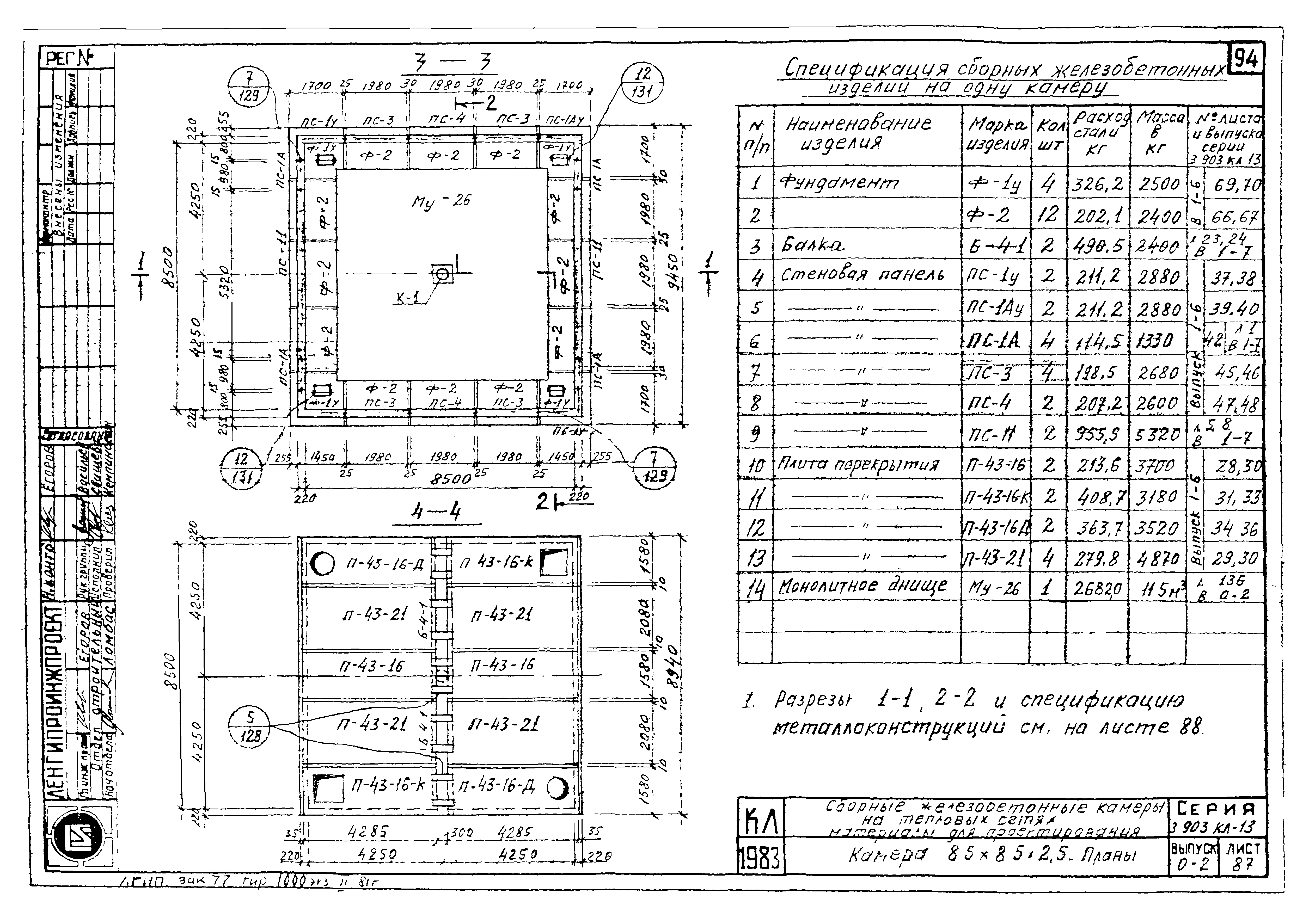 Серия 3.903 КЛ-13