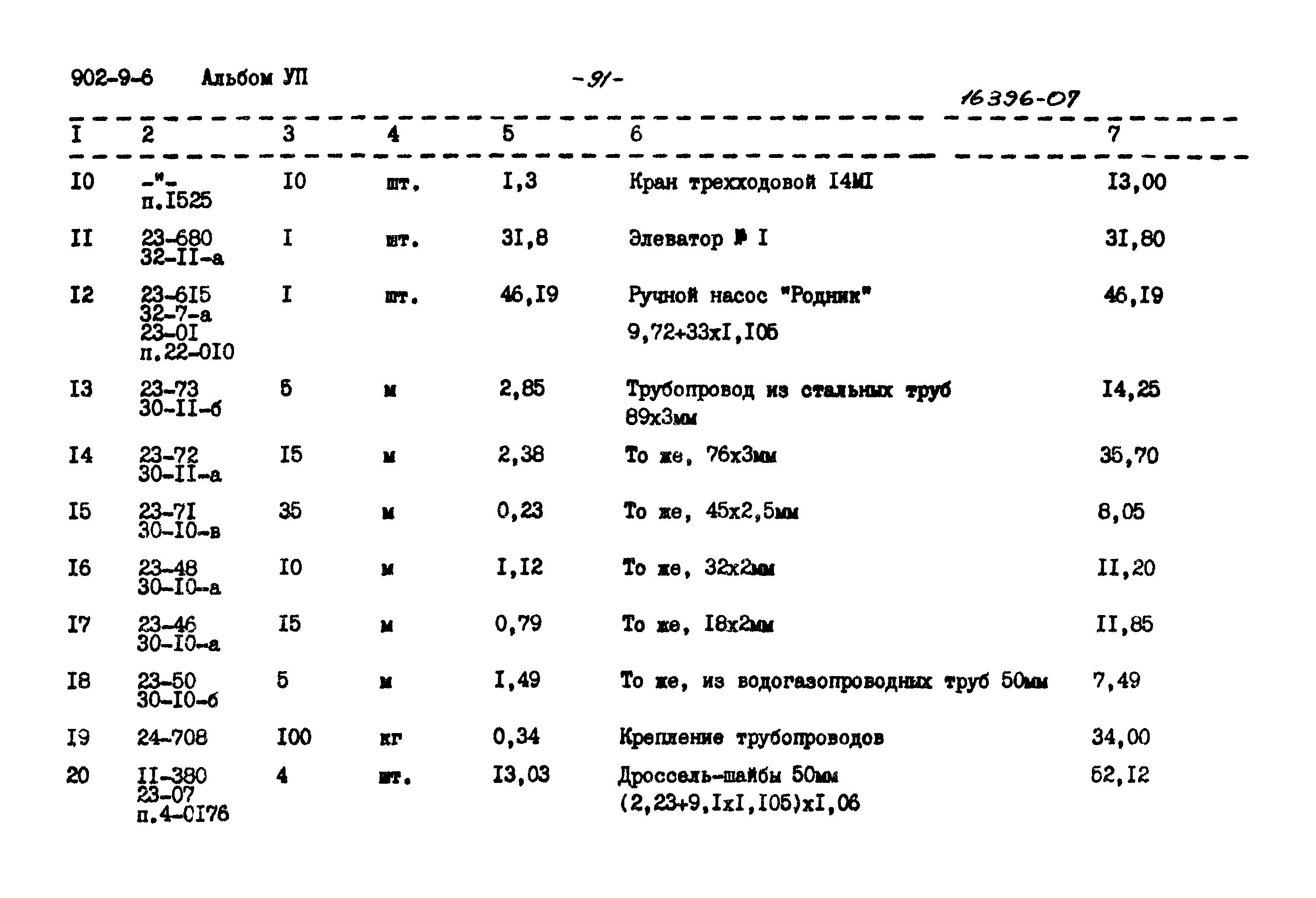 Типовой проект 902-9-6