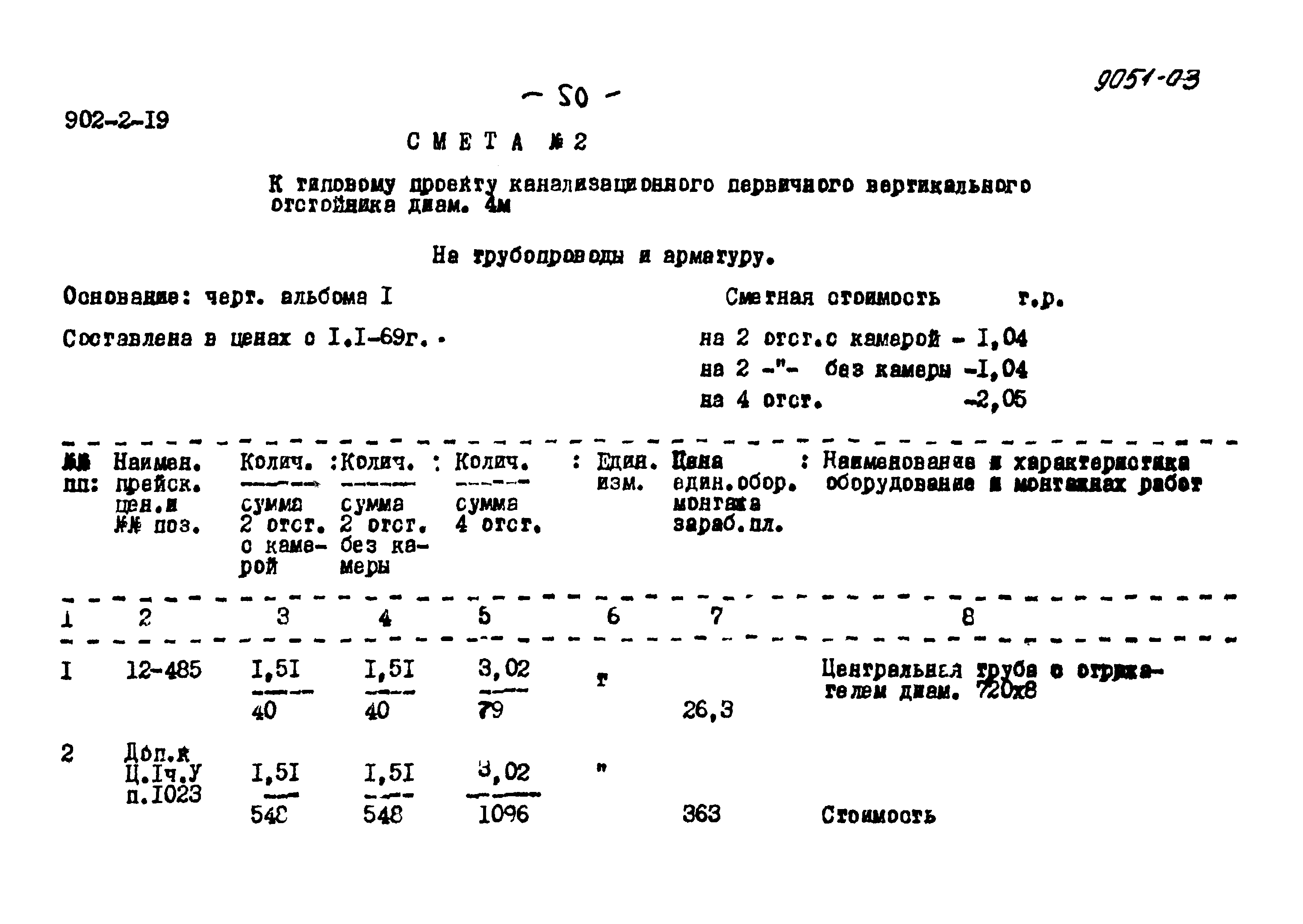 Типовой проект 902-2-19