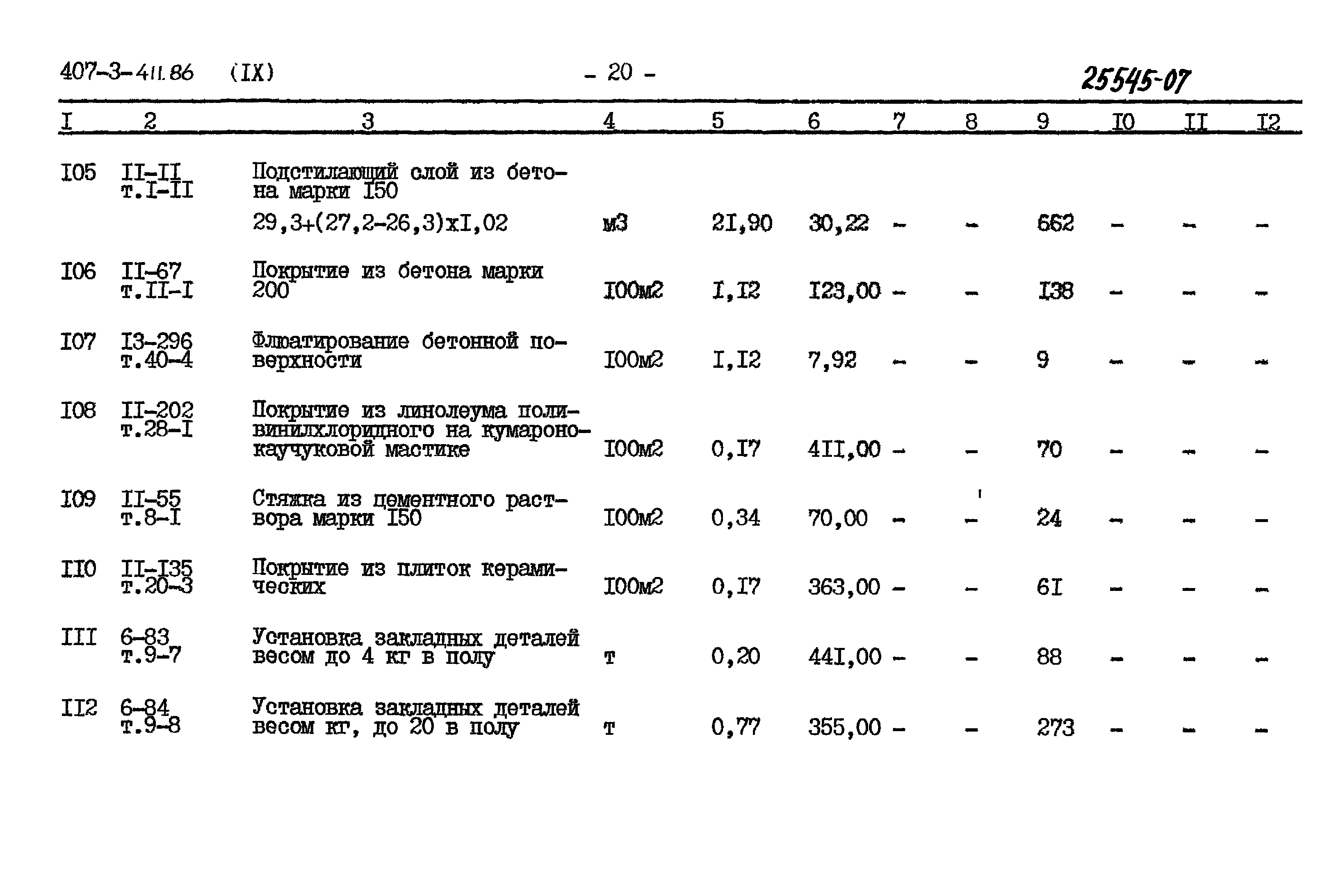 Типовой проект 407-3-411.86