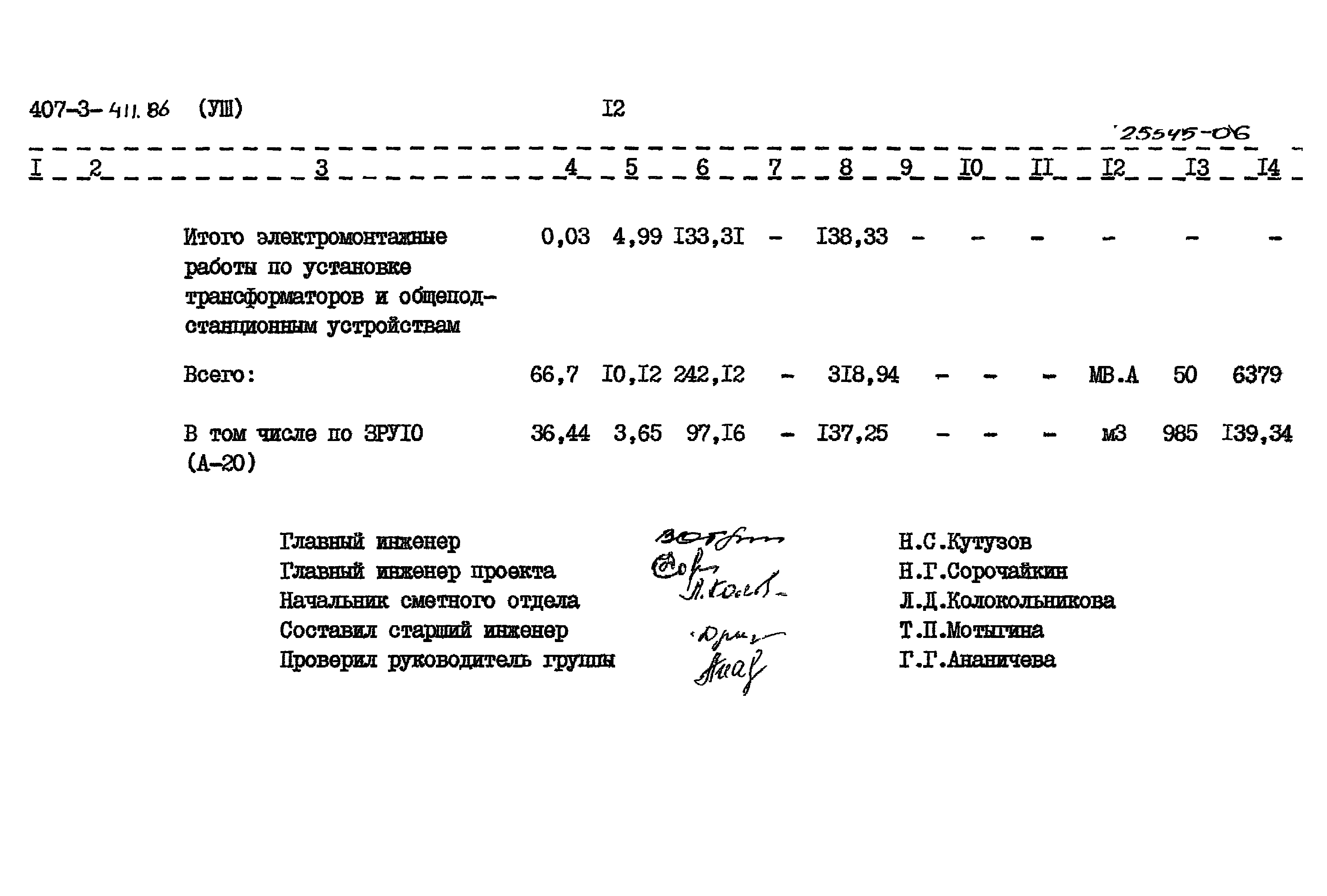 Типовой проект 407-3-411.86