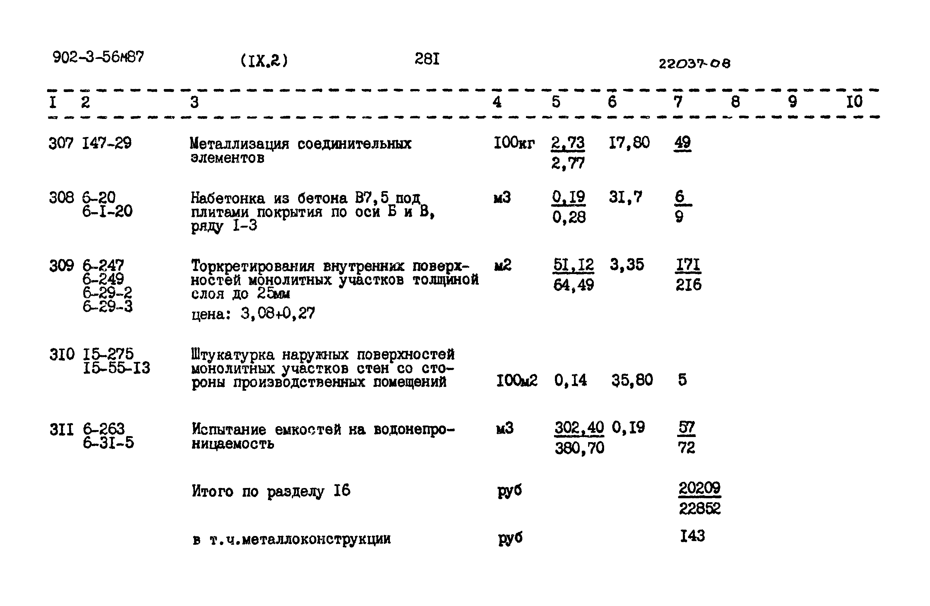 Типовой проект 902-3-56м.87