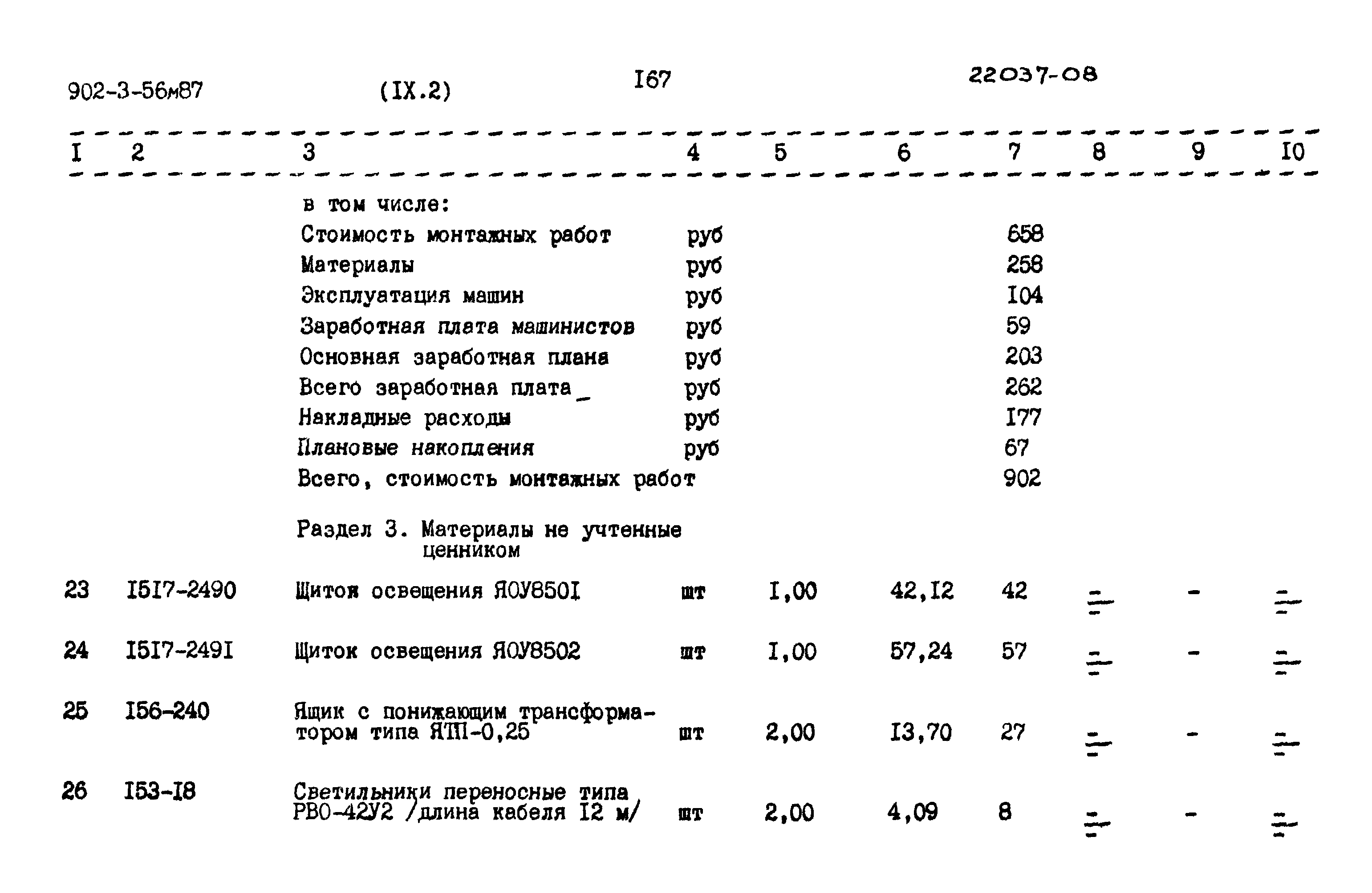 Типовой проект 902-3-56м.87