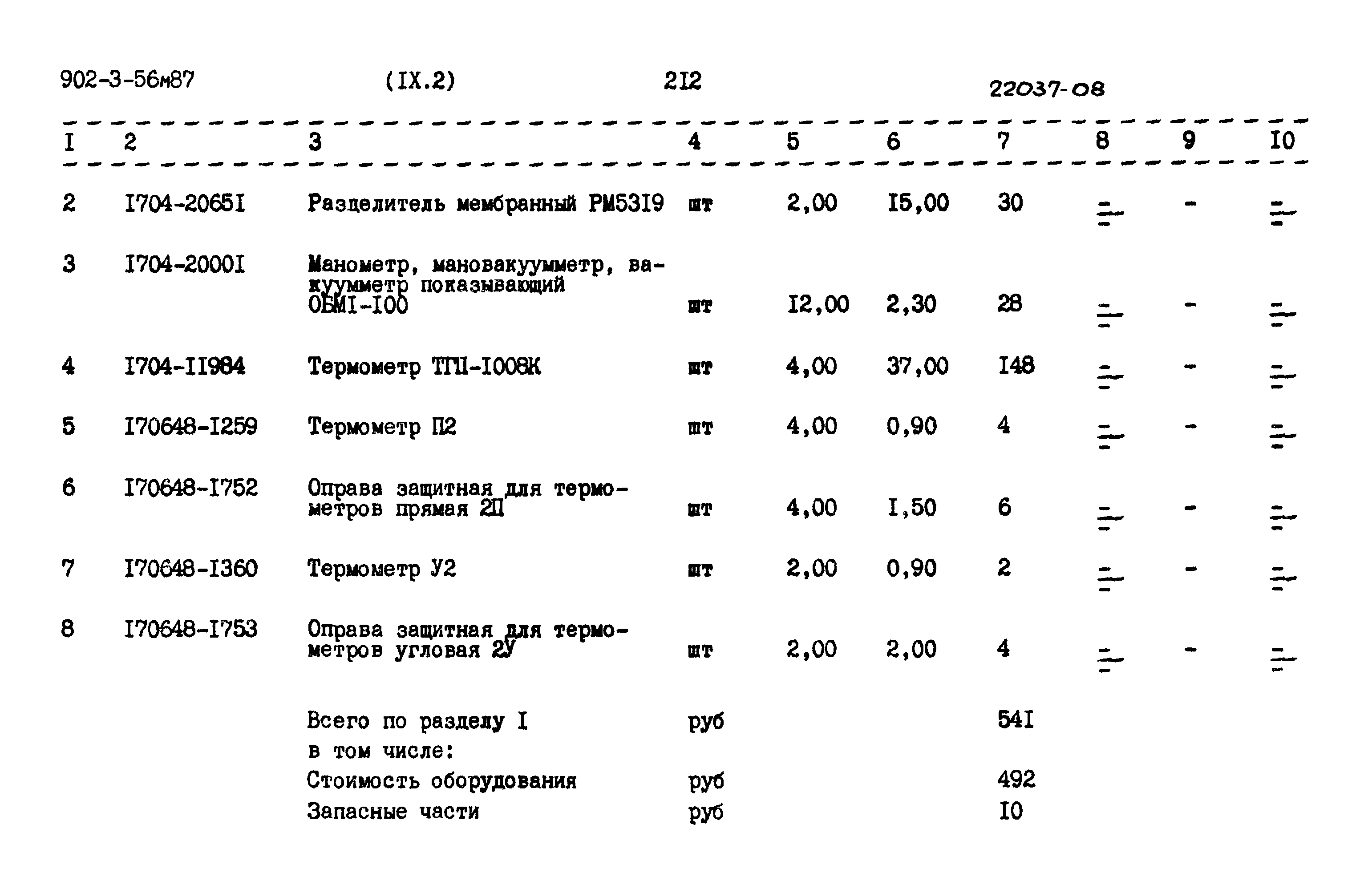 Типовой проект 902-3-56м.87