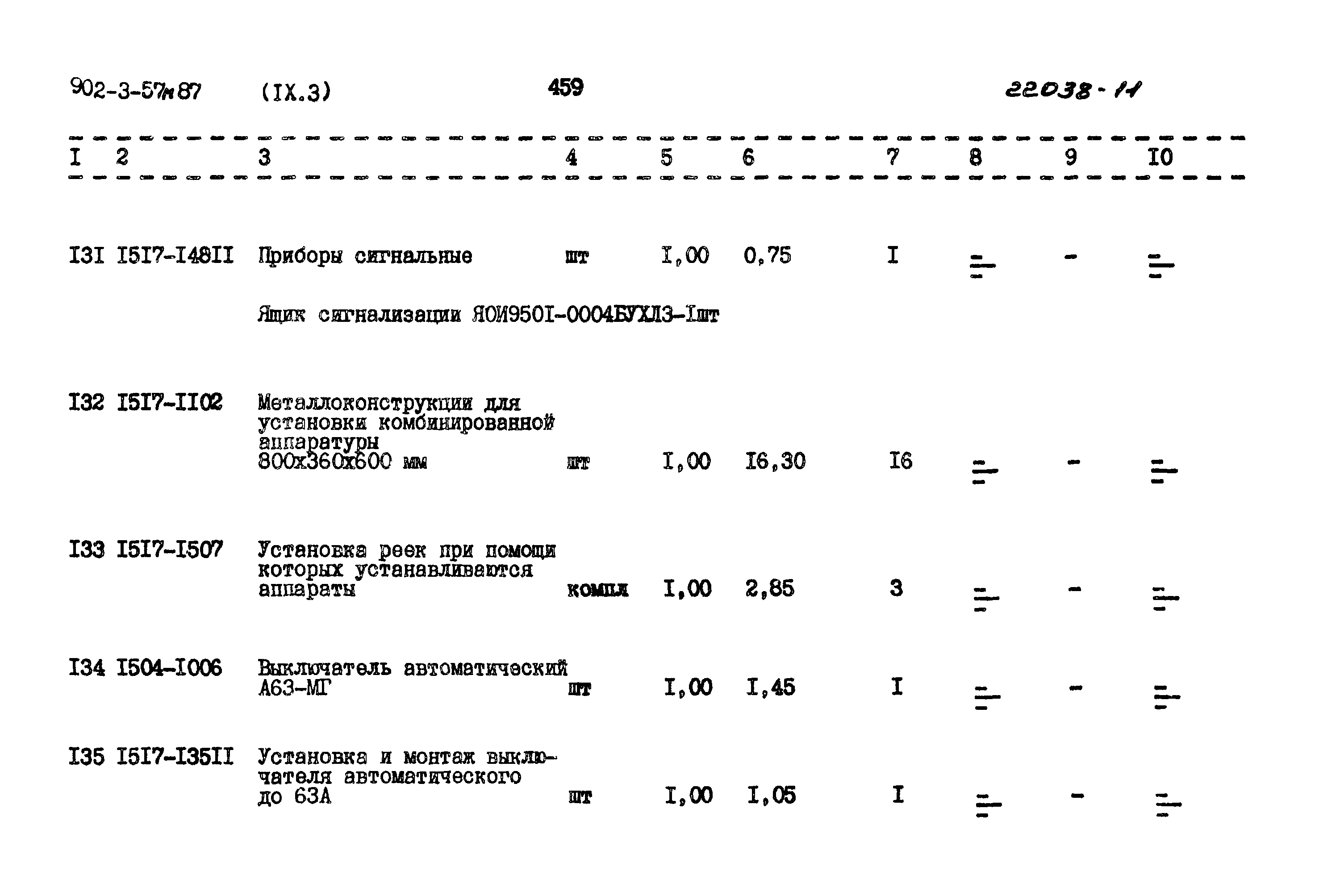 Типовой проект 902-3-57м.87