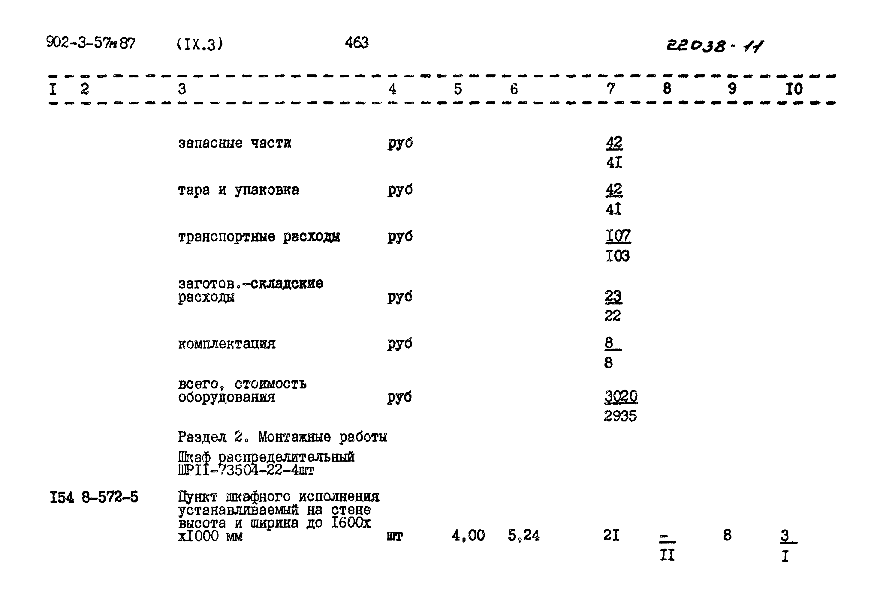 Типовой проект 902-3-57м.87