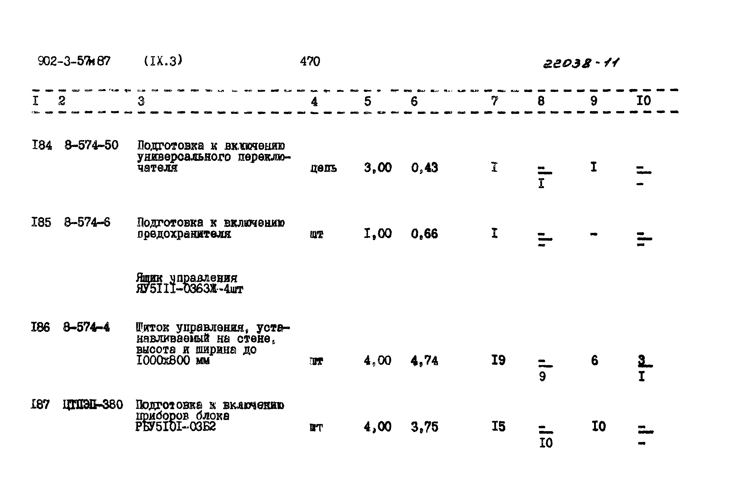 Типовой проект 902-3-57м.87