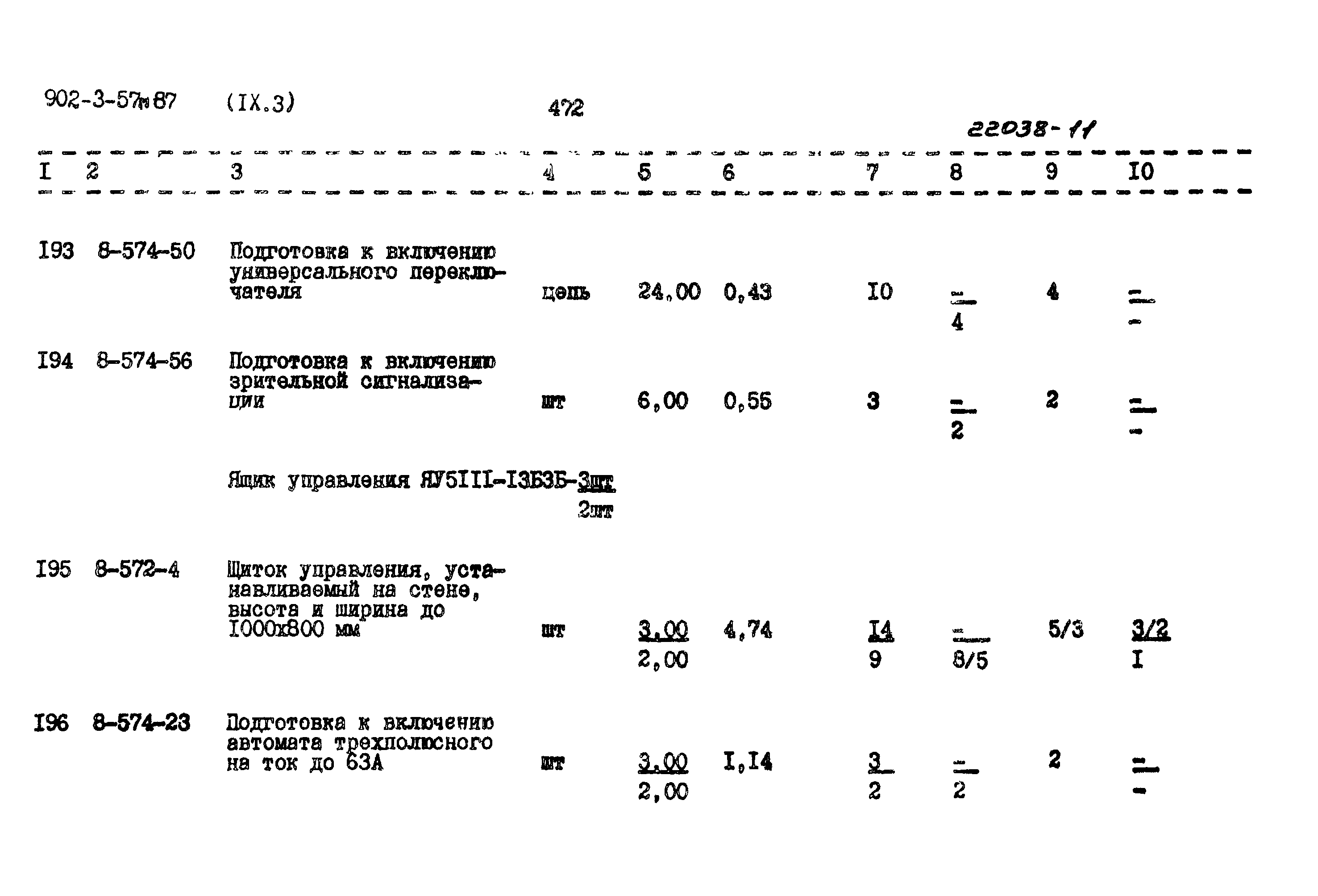 Типовой проект 902-3-57м.87