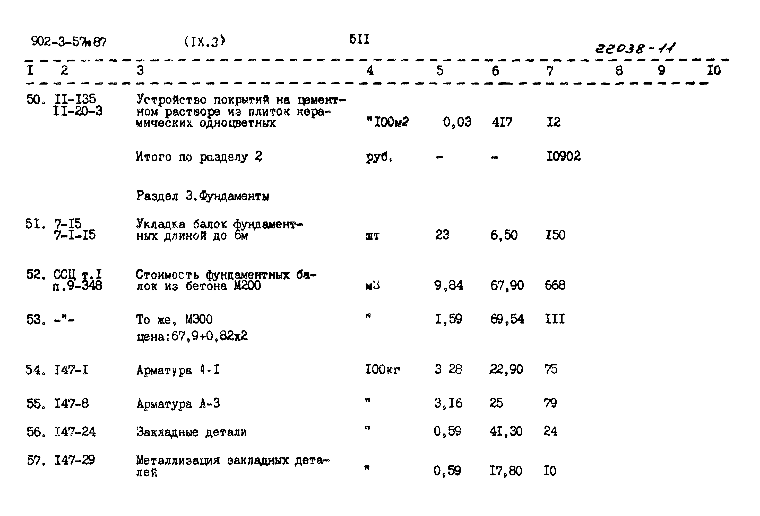 Типовой проект 902-3-57м.87