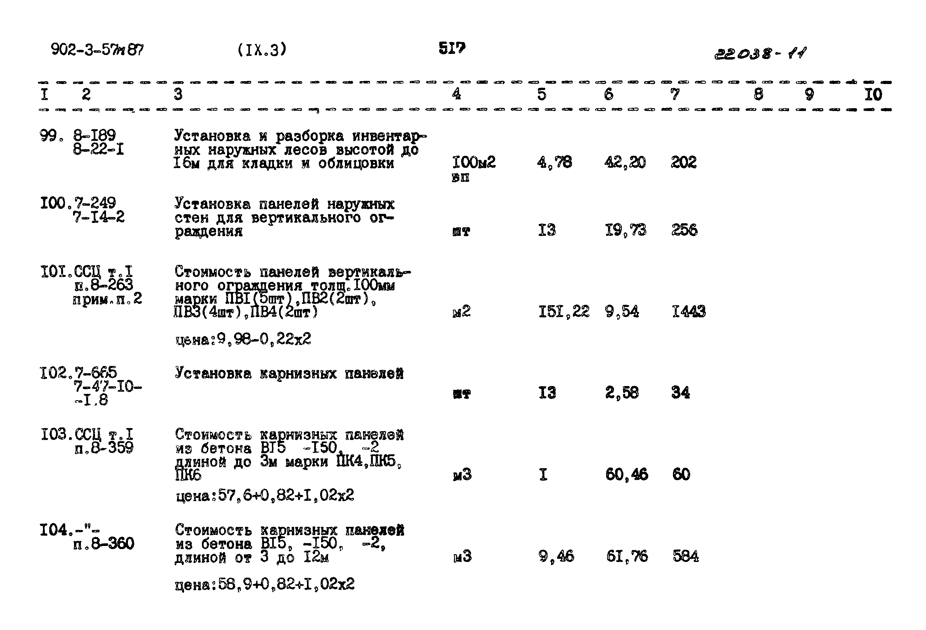 Типовой проект 902-3-57м.87