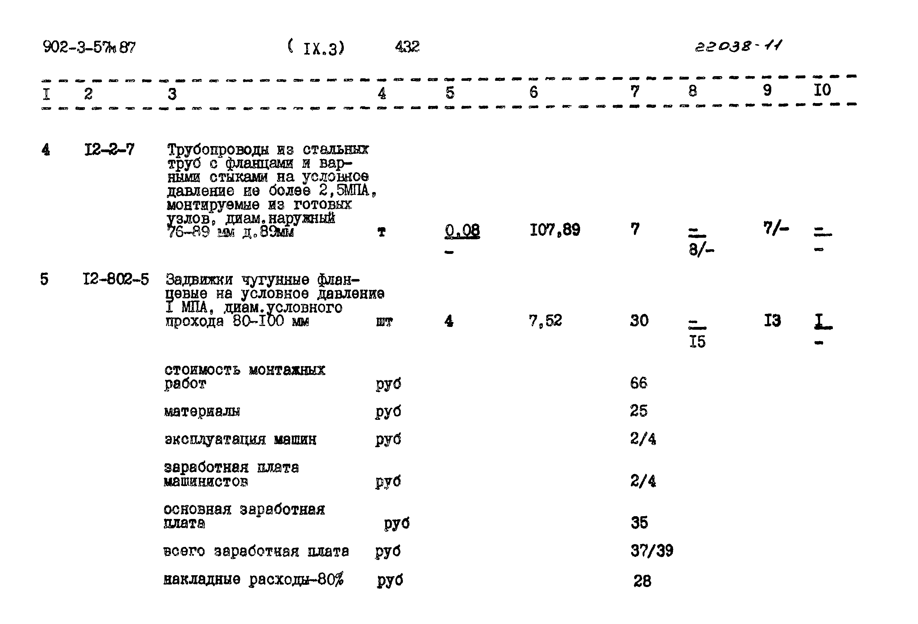 Типовой проект 902-3-57м.87