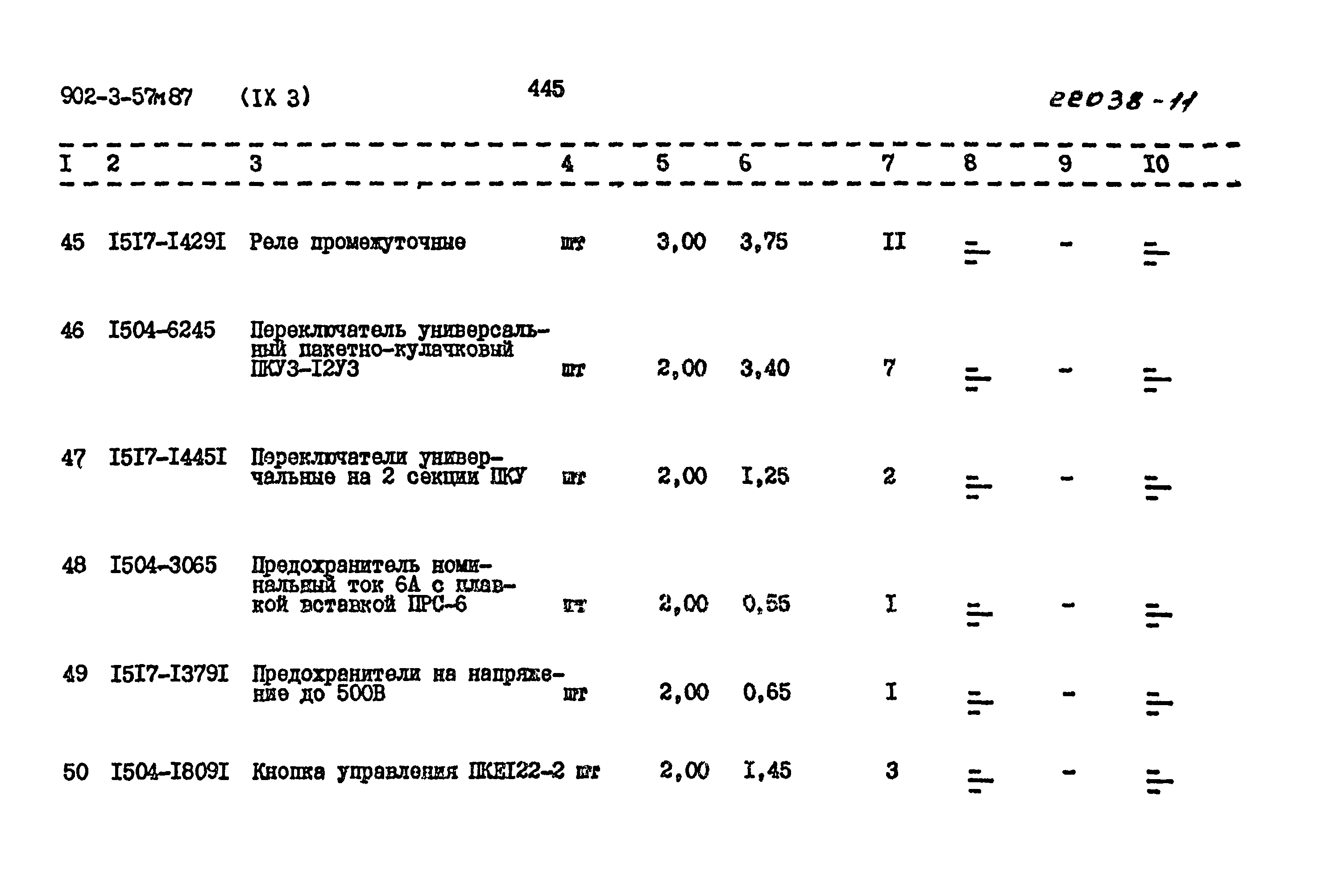 Типовой проект 902-3-57м.87