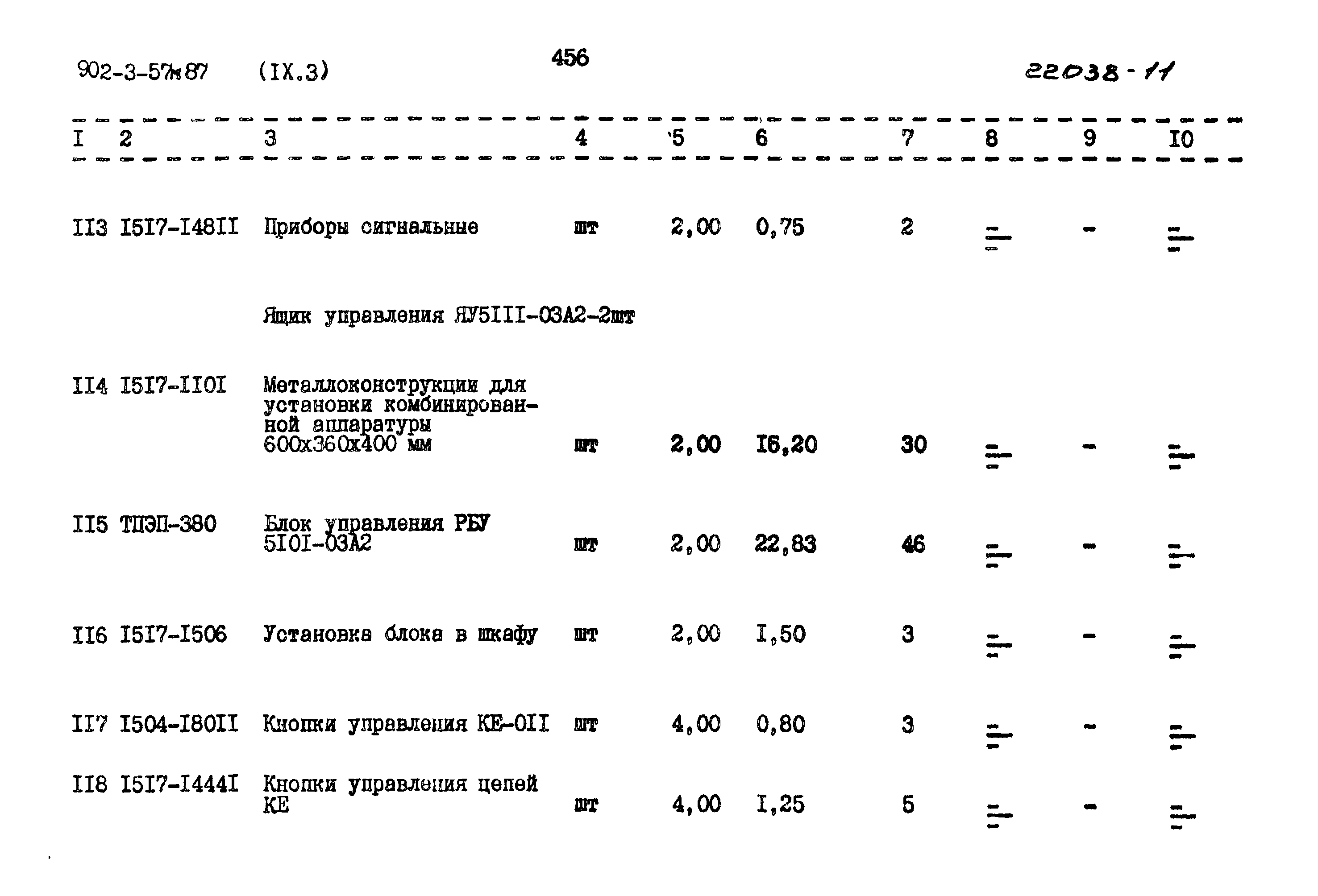 Типовой проект 902-3-57м.87