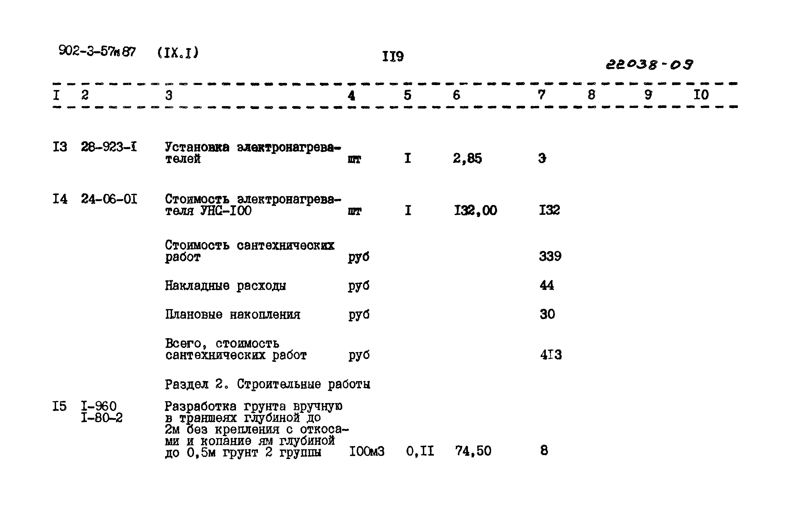 Типовой проект 902-3-57м.87