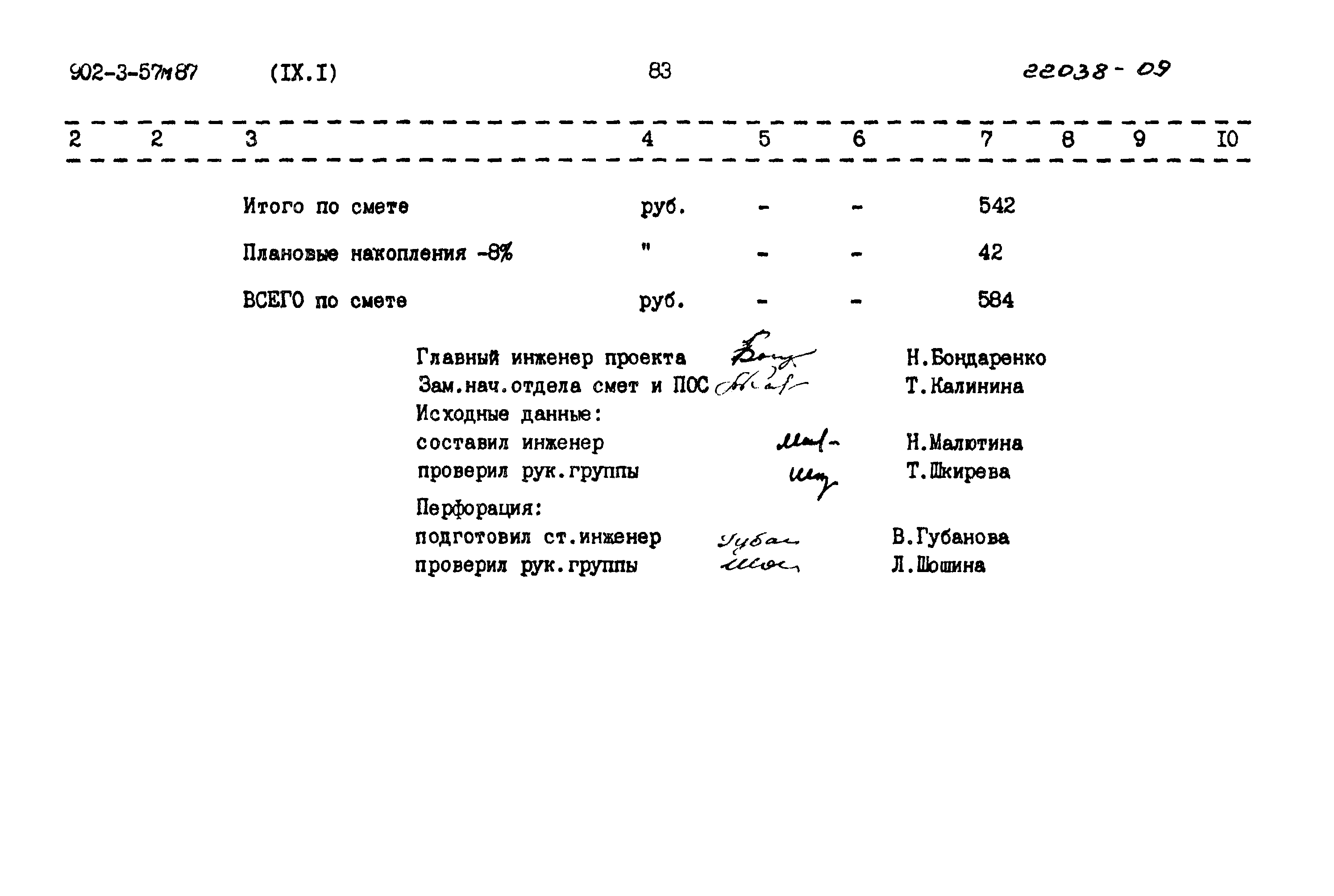 Типовой проект 902-3-57м.87