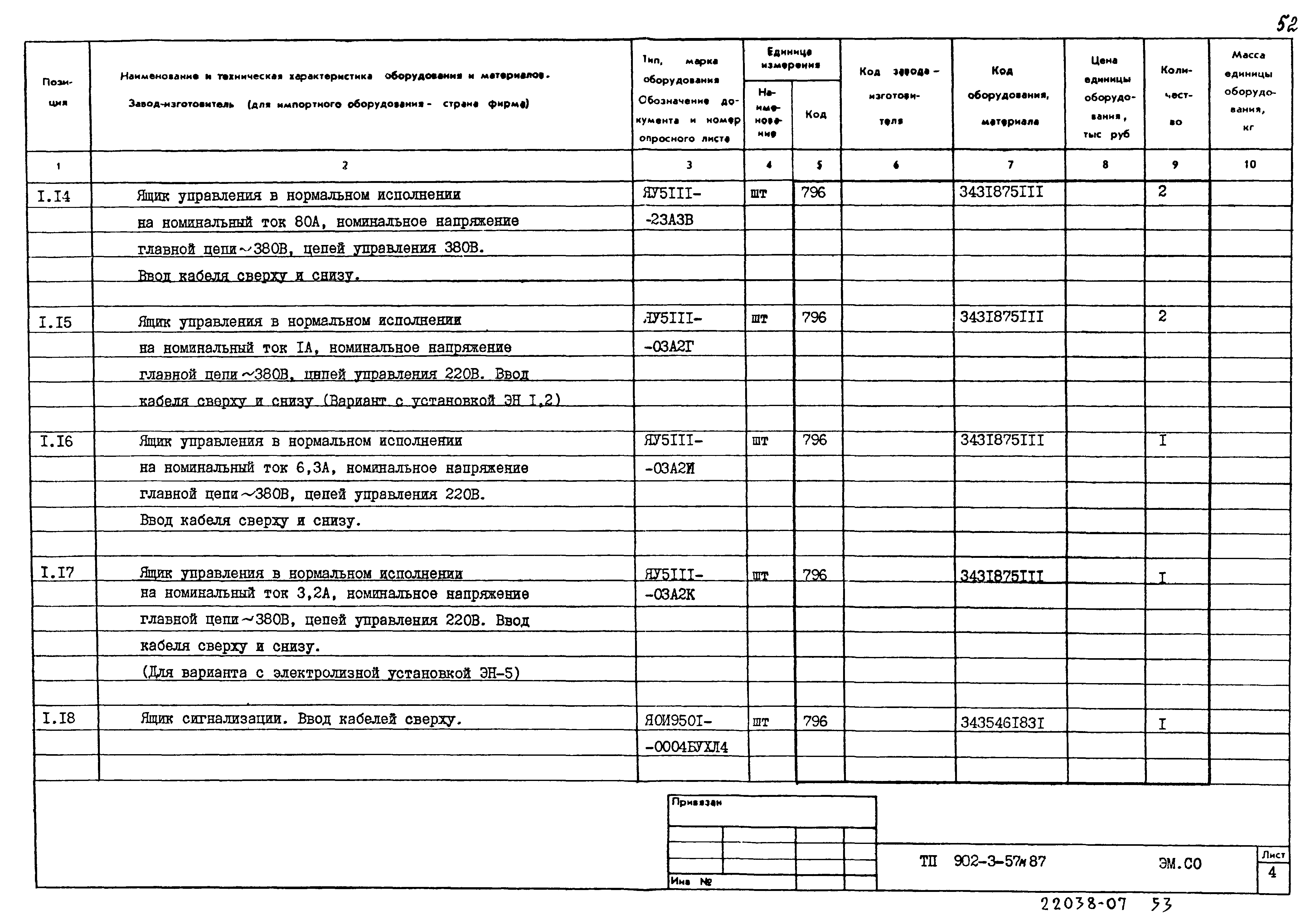 Типовой проект 902-3-57м.87