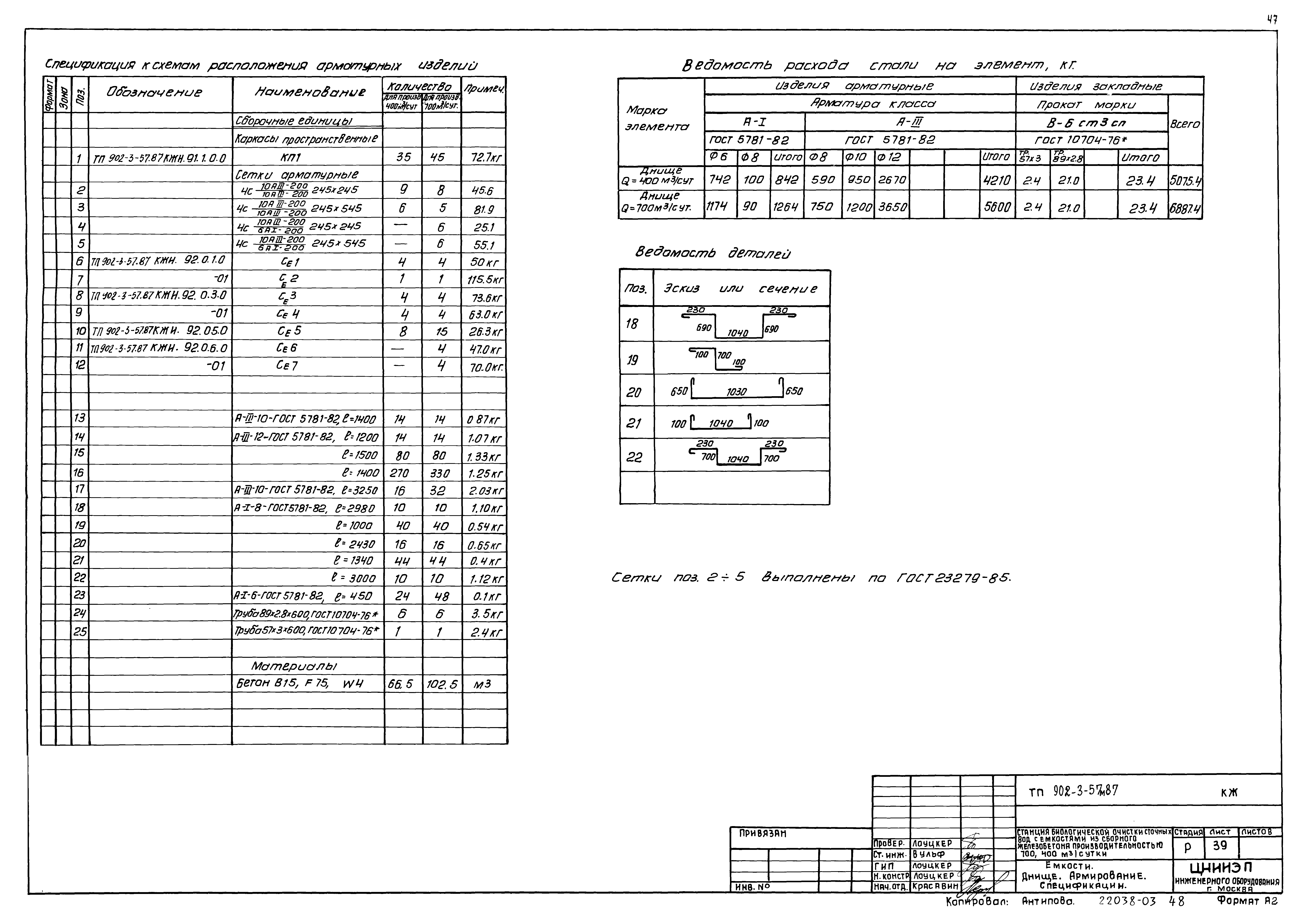 Типовой проект 902-3-57м.87