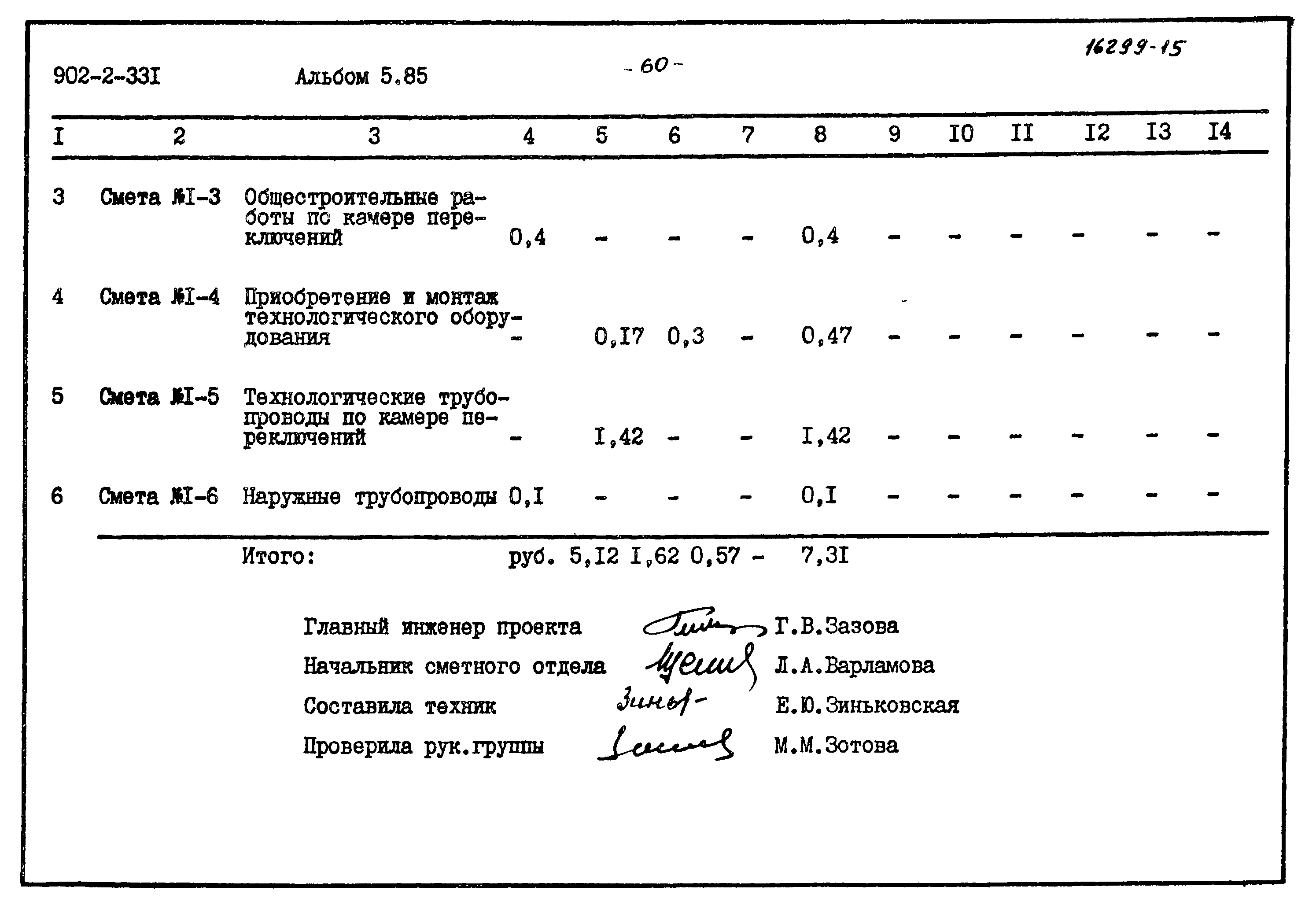 Типовой проект 902-2-331