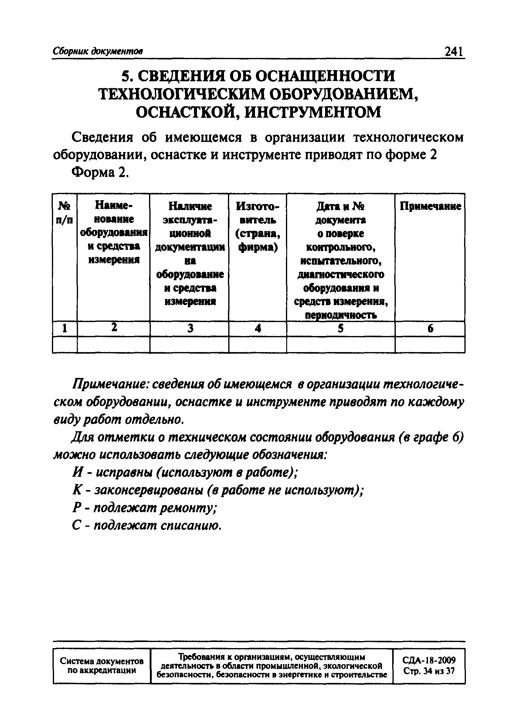 СДА 18-2009