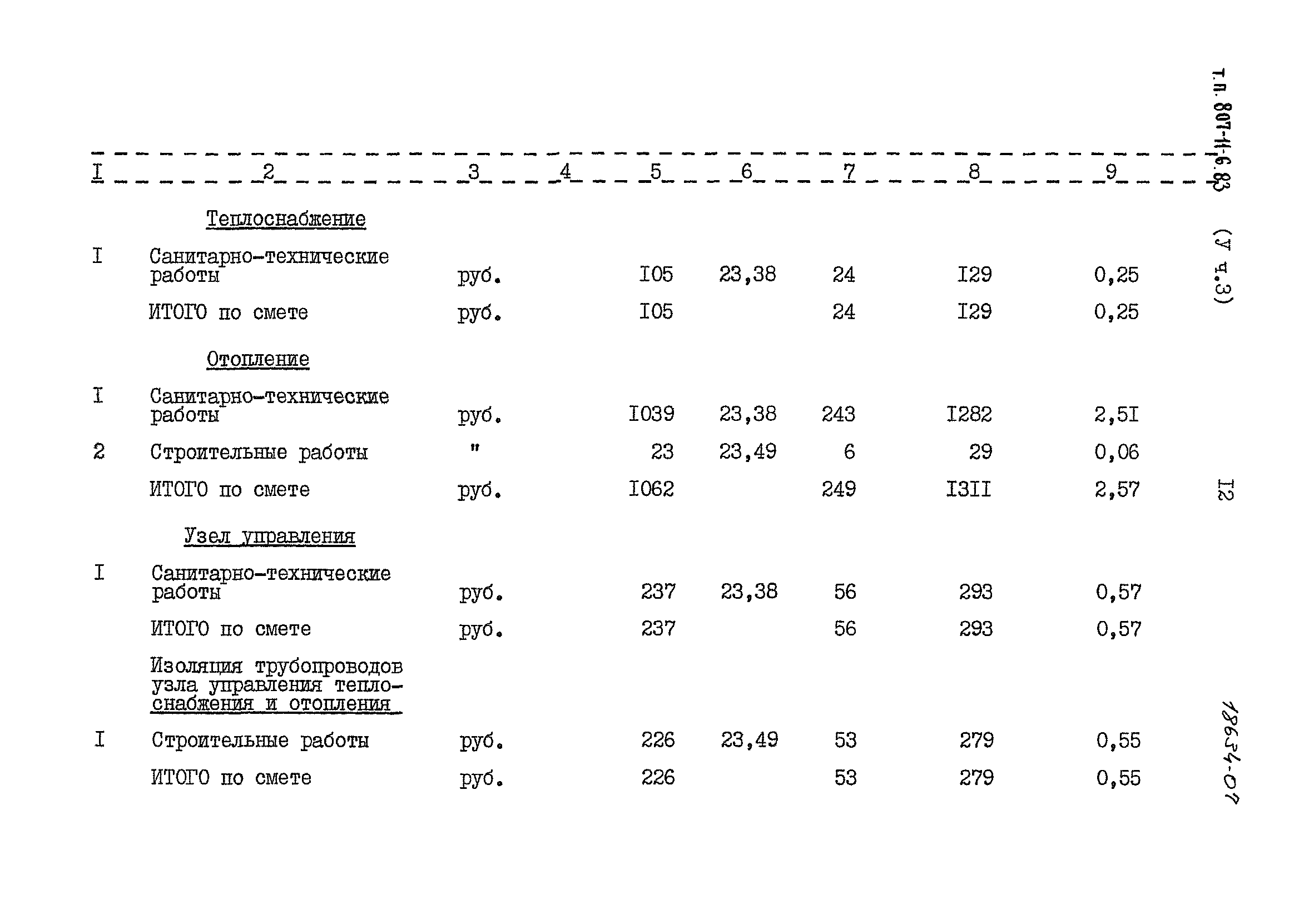 Типовой проект 807-11-6.83