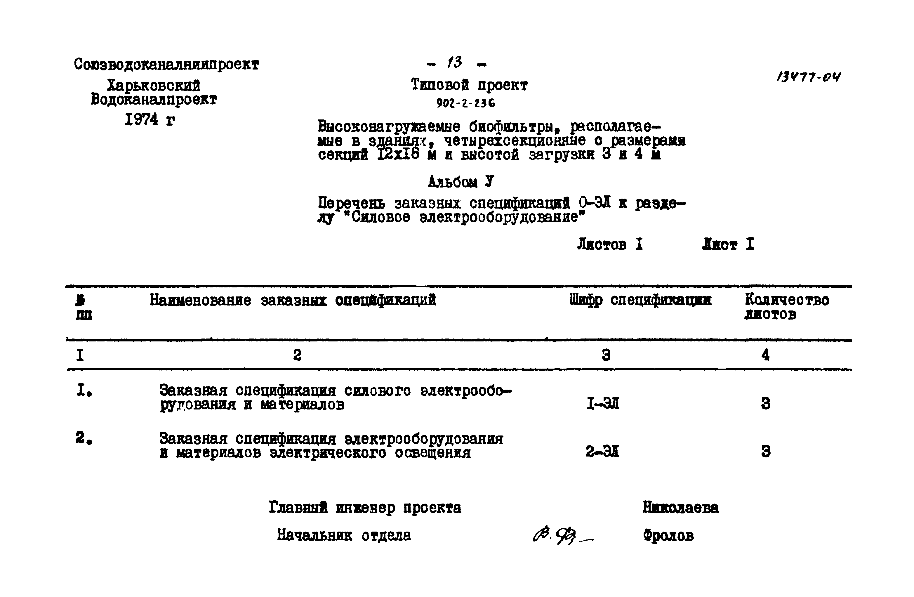 Типовой проект 902-2-236