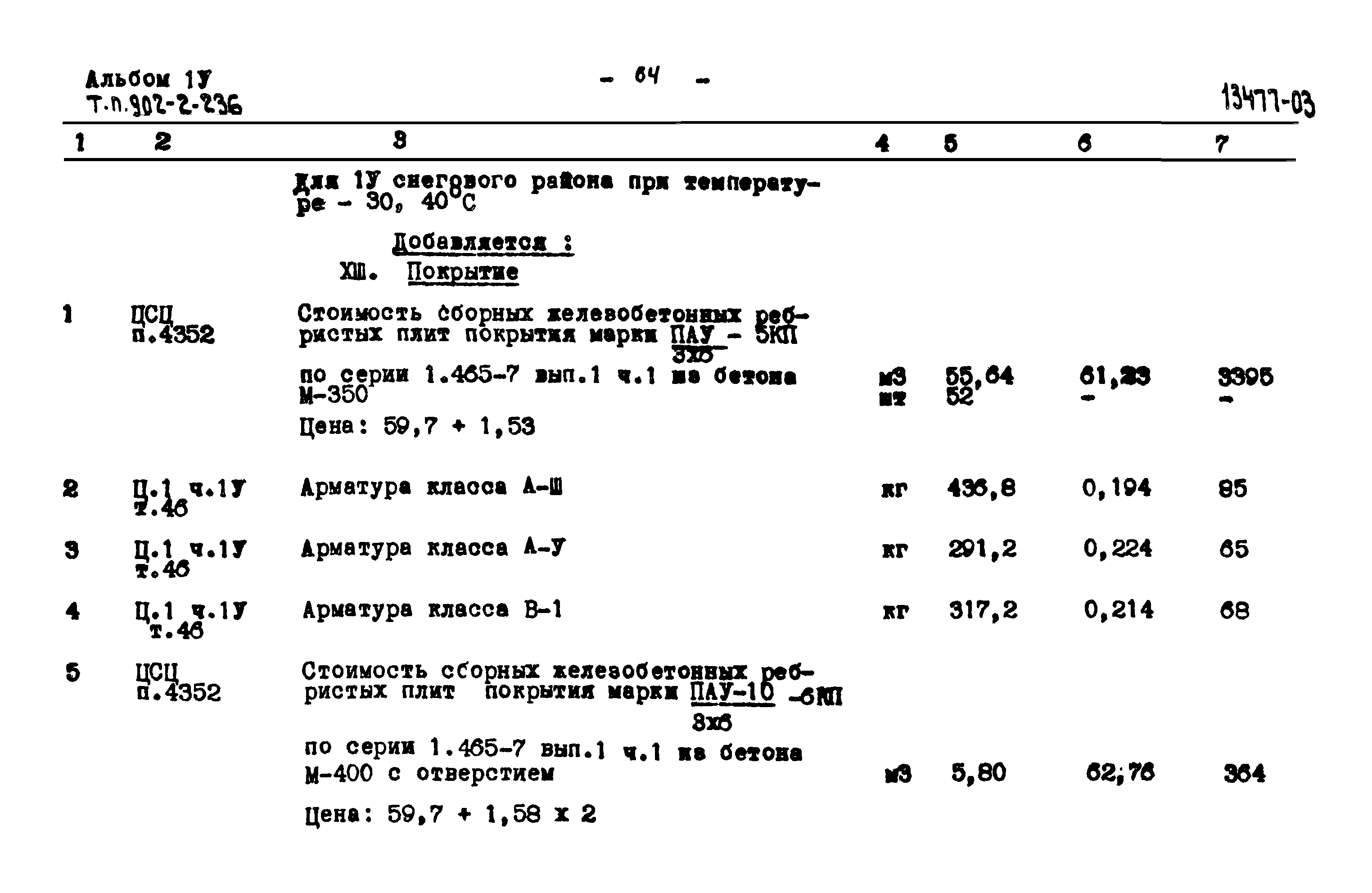 Типовой проект 902-2-236