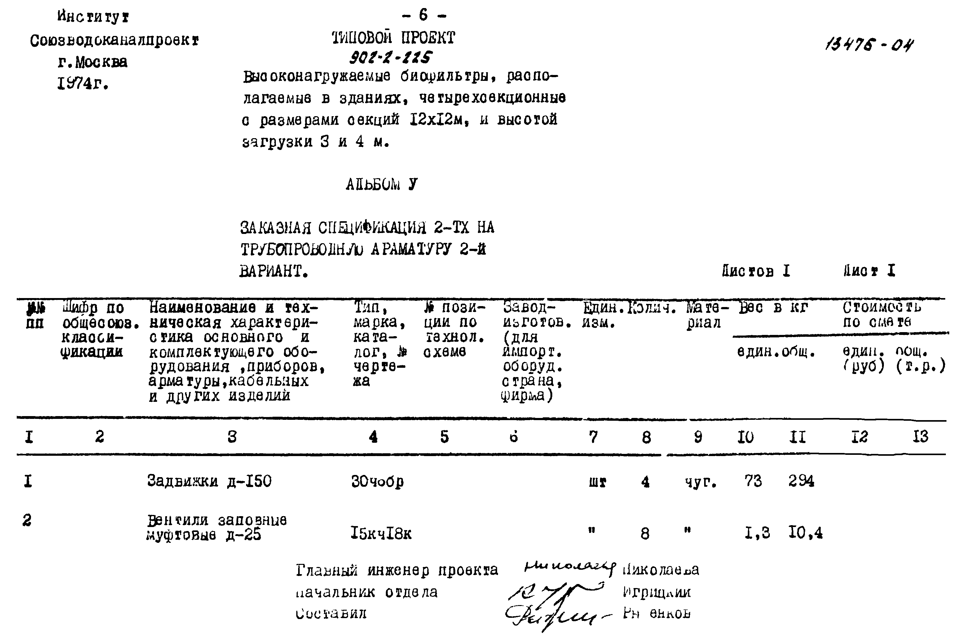 Типовой проект 902-2-235