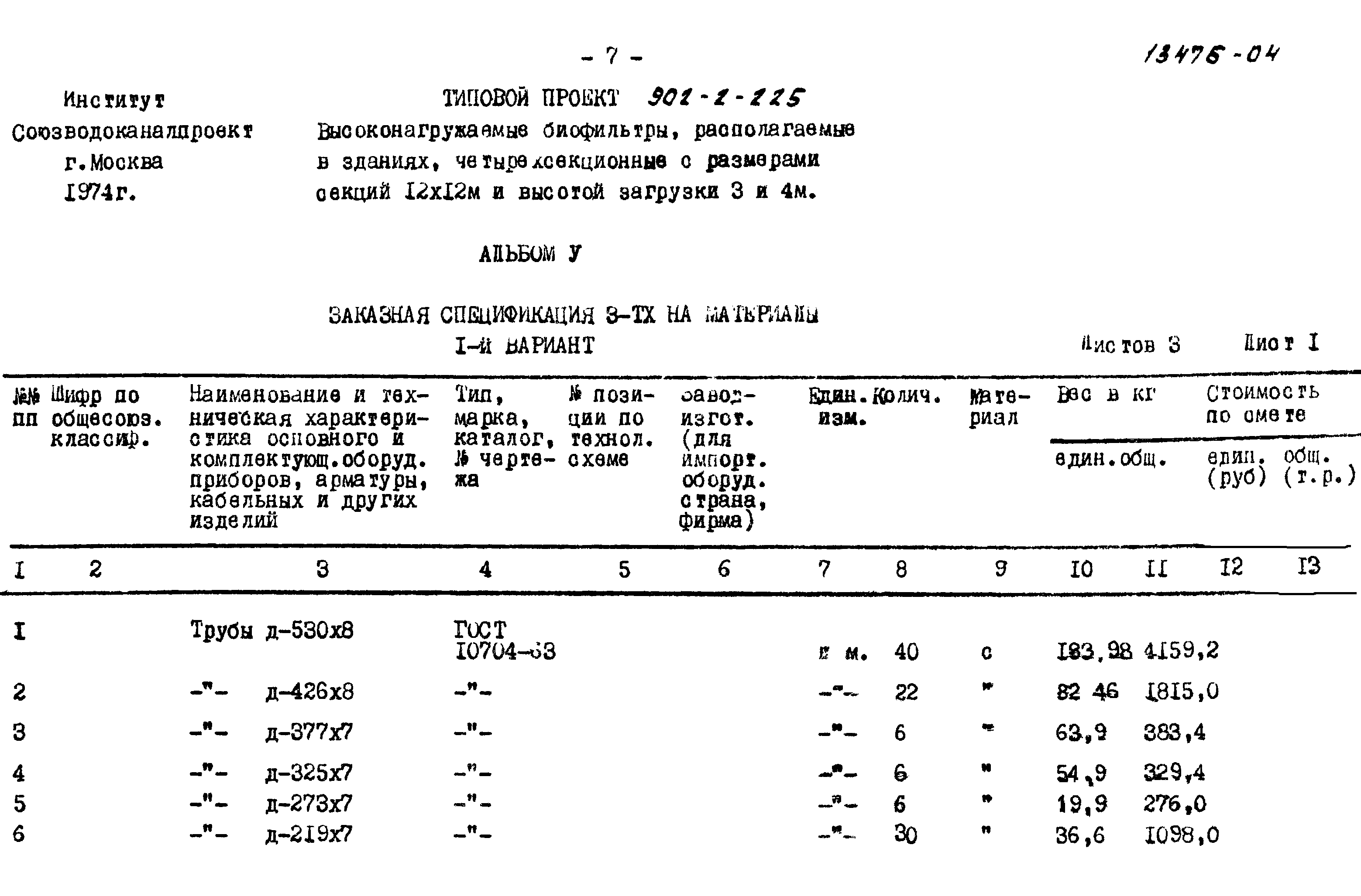 Типовой проект 902-2-235